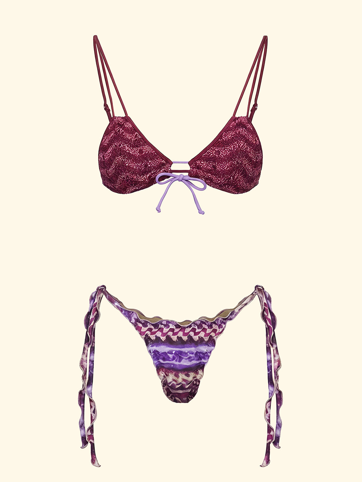 Image of Women's Bikinis F**K Triangle with Slip Adjustable Fantasy SW0660-X56