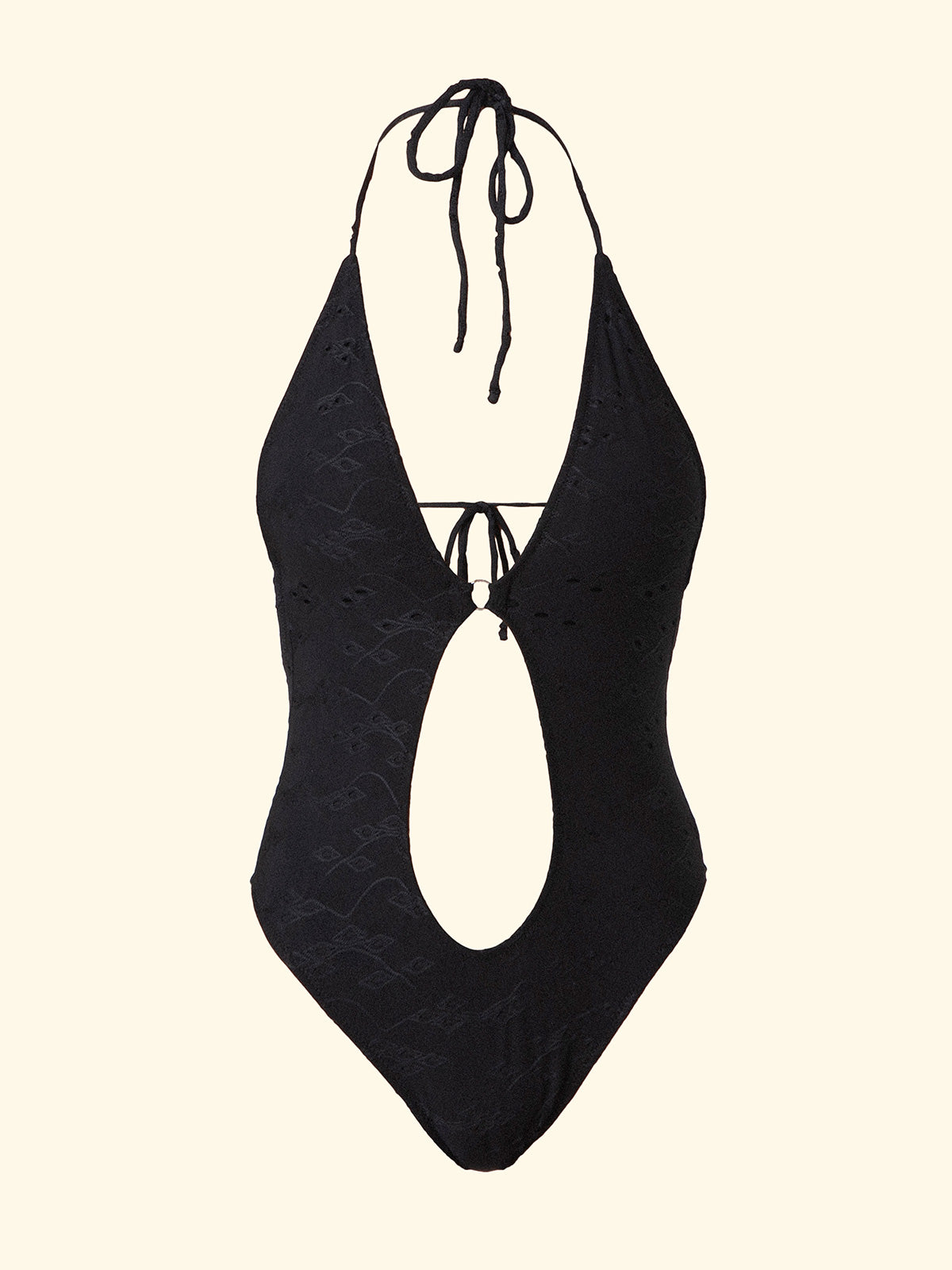 Image of Ženski Monokini F**K Crna SW0722-BK