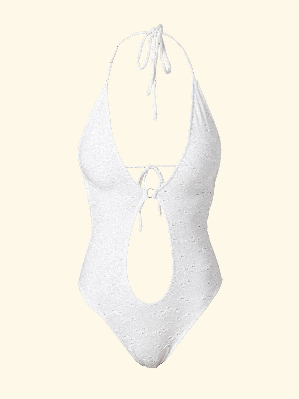 Monokini Donna F**K Bianco SW0722-WH