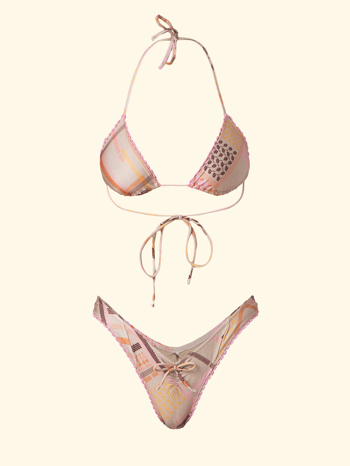 Image of Ženski bikiniji F**K Trokut sa Slip American Fixed Fantasy SW0730-X68