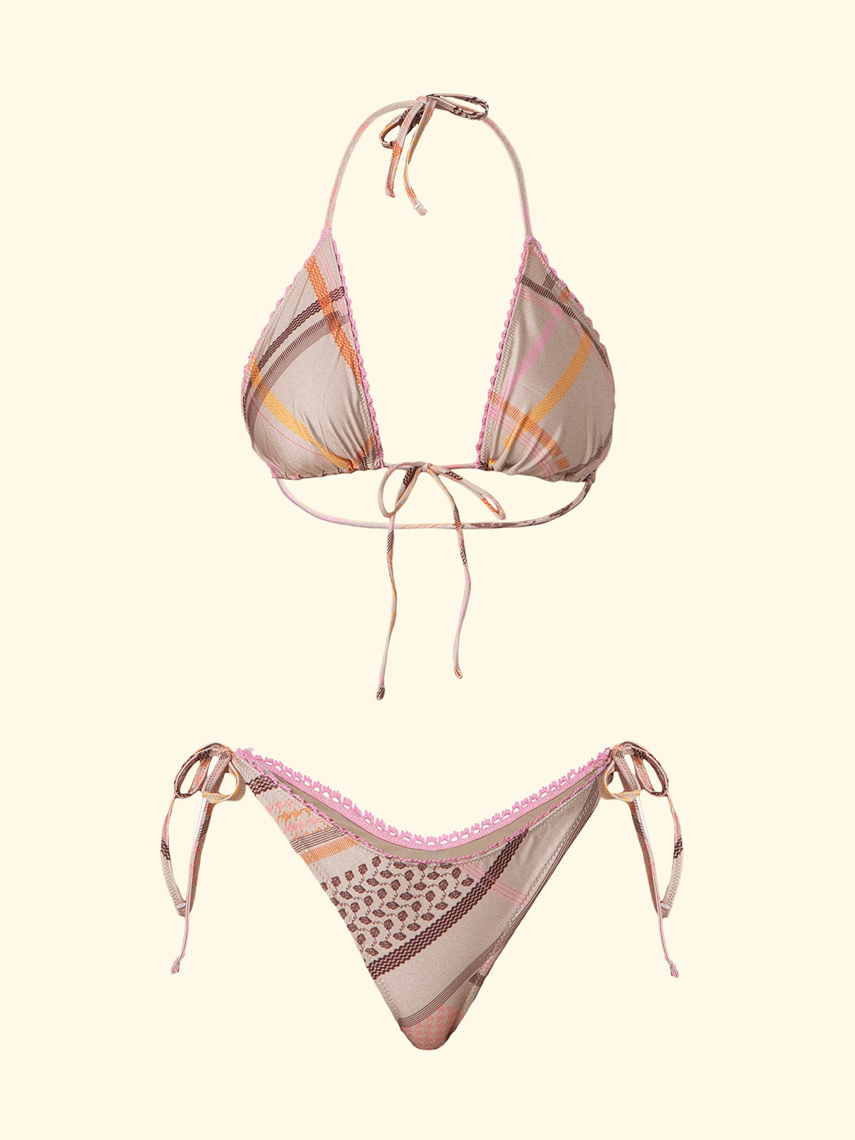 Women's Bikinis F**K High Tringolo with Slip American Adjustable Fantasy SW0731-X68