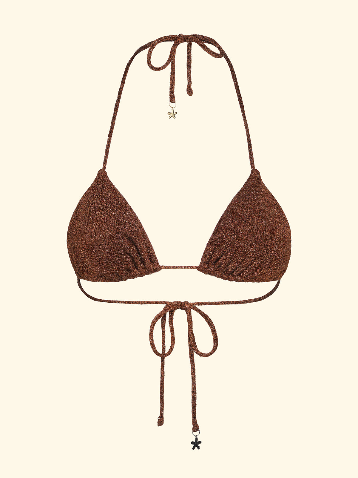 Image of Women's Adjustable Triangle F**K Brown SW1130-BN