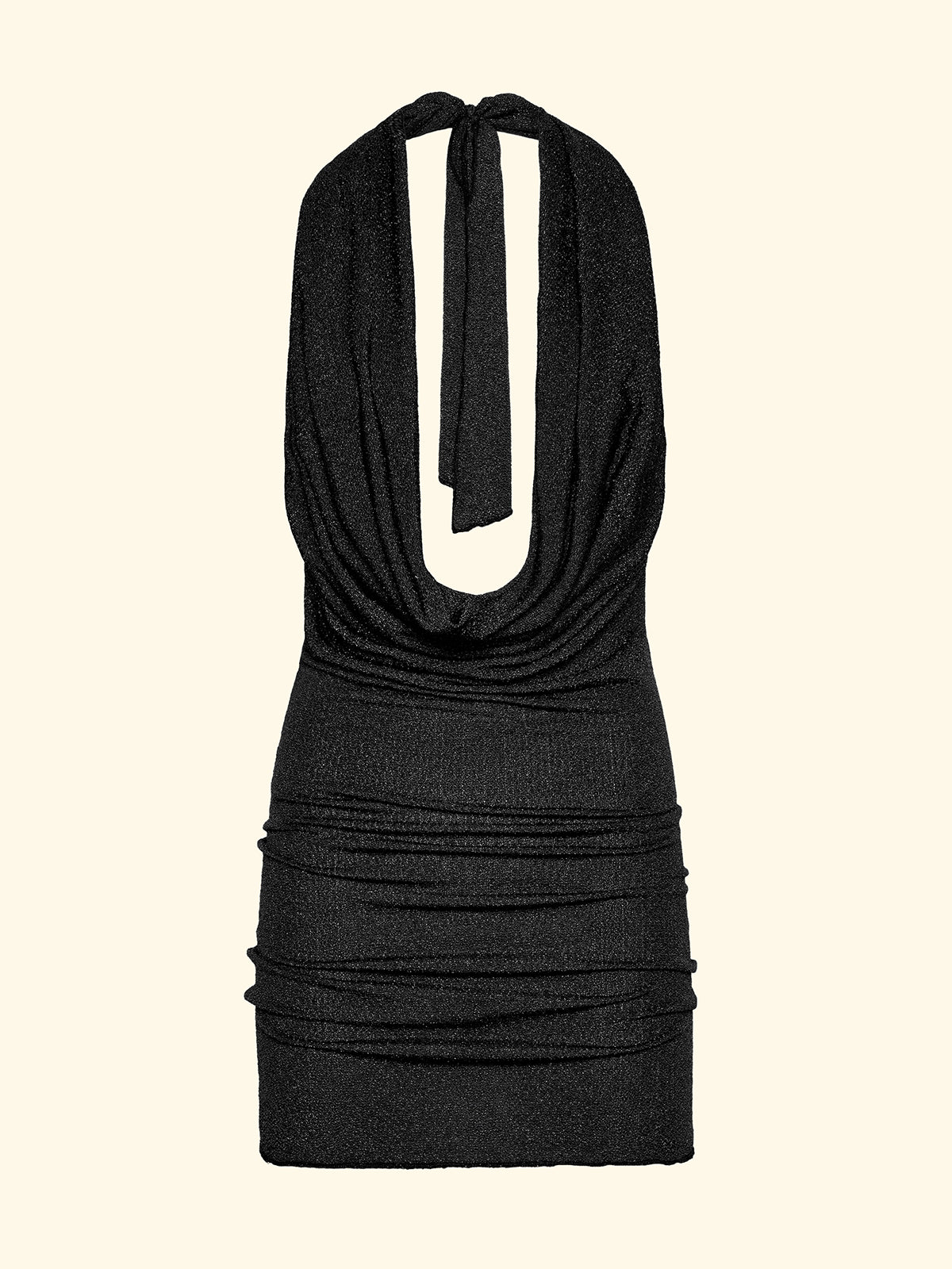 Image of Kurzes Damenkleid F**K Schwarz SW1149-BK