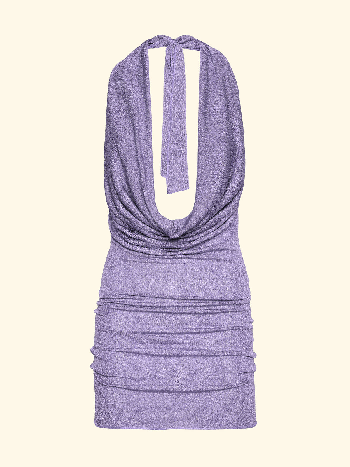 Image of Vestito Corto Donna F**K Lilla SW1149-LC