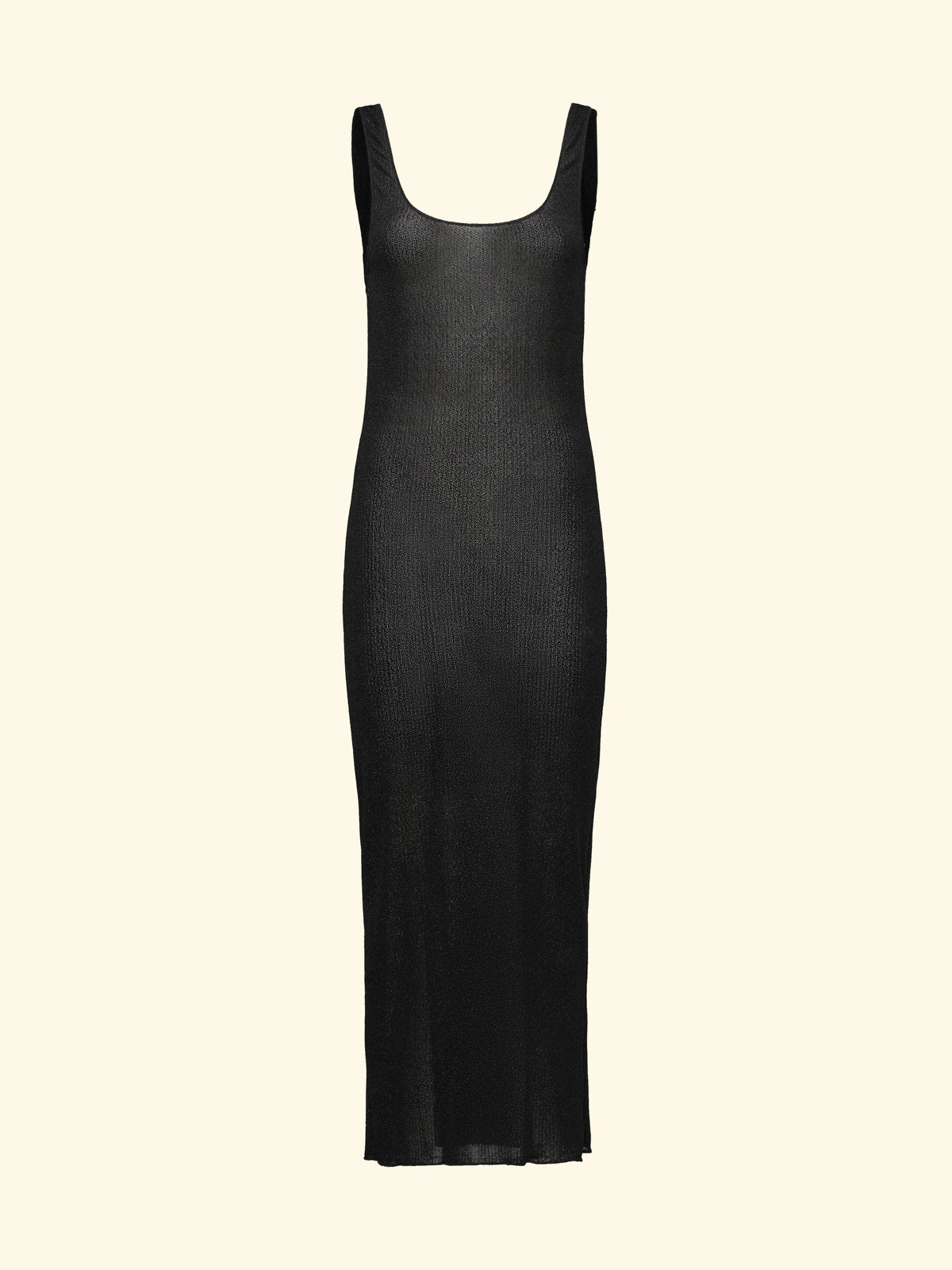 Image of Γυναικείο Μακρύ Φόρεμα F**K Μαύρο SW1150-BK