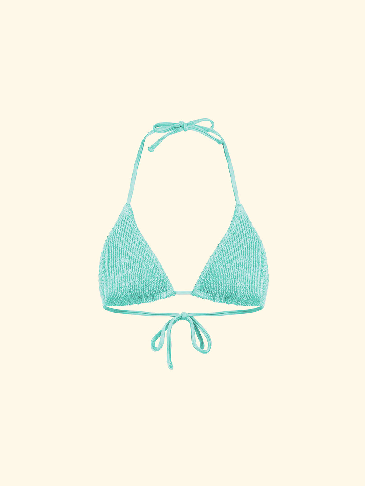 Image of Women's Adjustable Triangle F**K Aqua Green SW1210-AQ