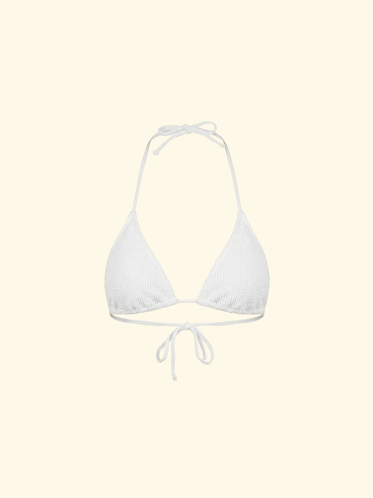 Image of Women's Adjustable Triangle F**K White SW1210-WH