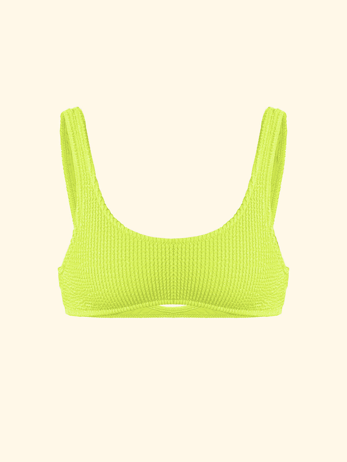 Ženski fiksni top F**K Fluo žuta SW1211-FY
