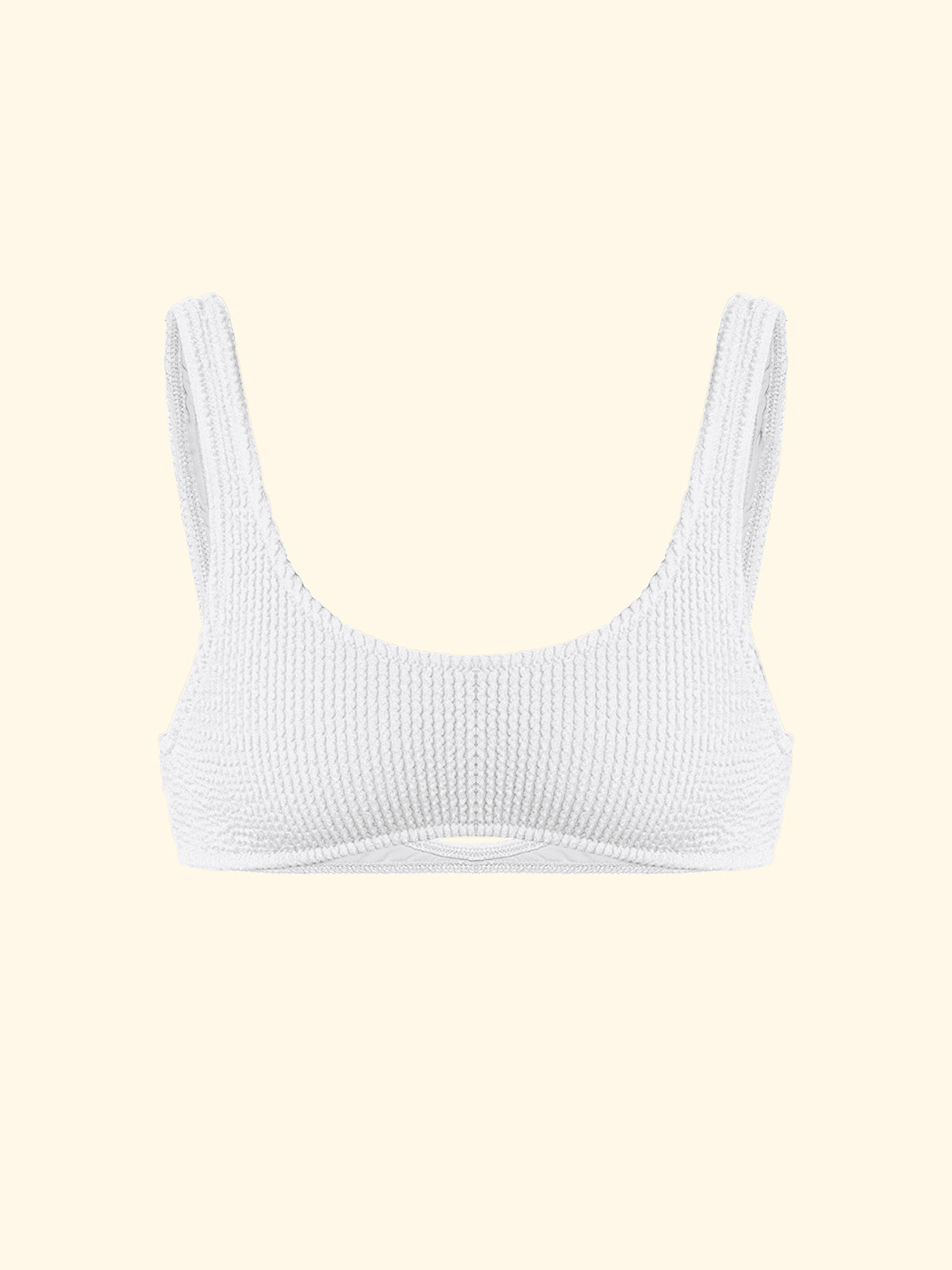 Image of Festes Oberteil für Damen F**K Weiß SW1211-WH