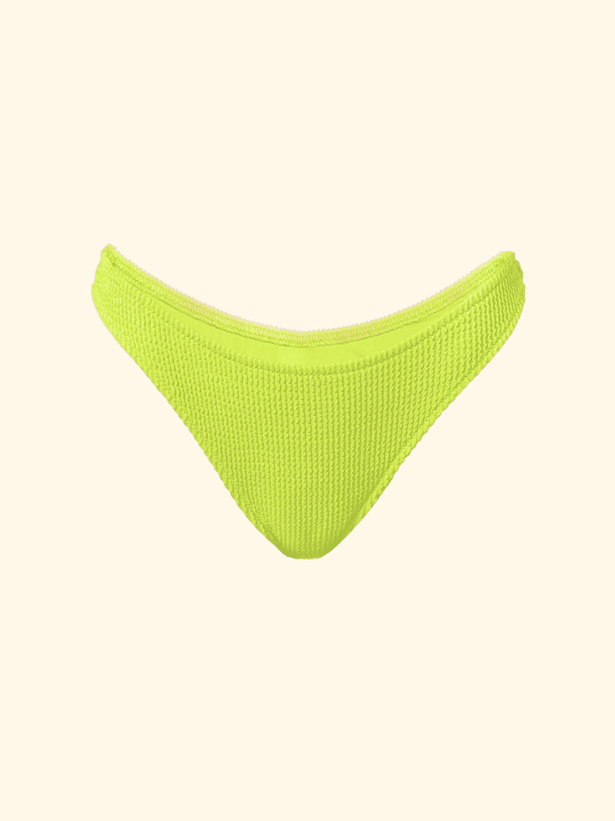 Image of Slip Femme fixe F**K Jaune Fluo SW1221-FY