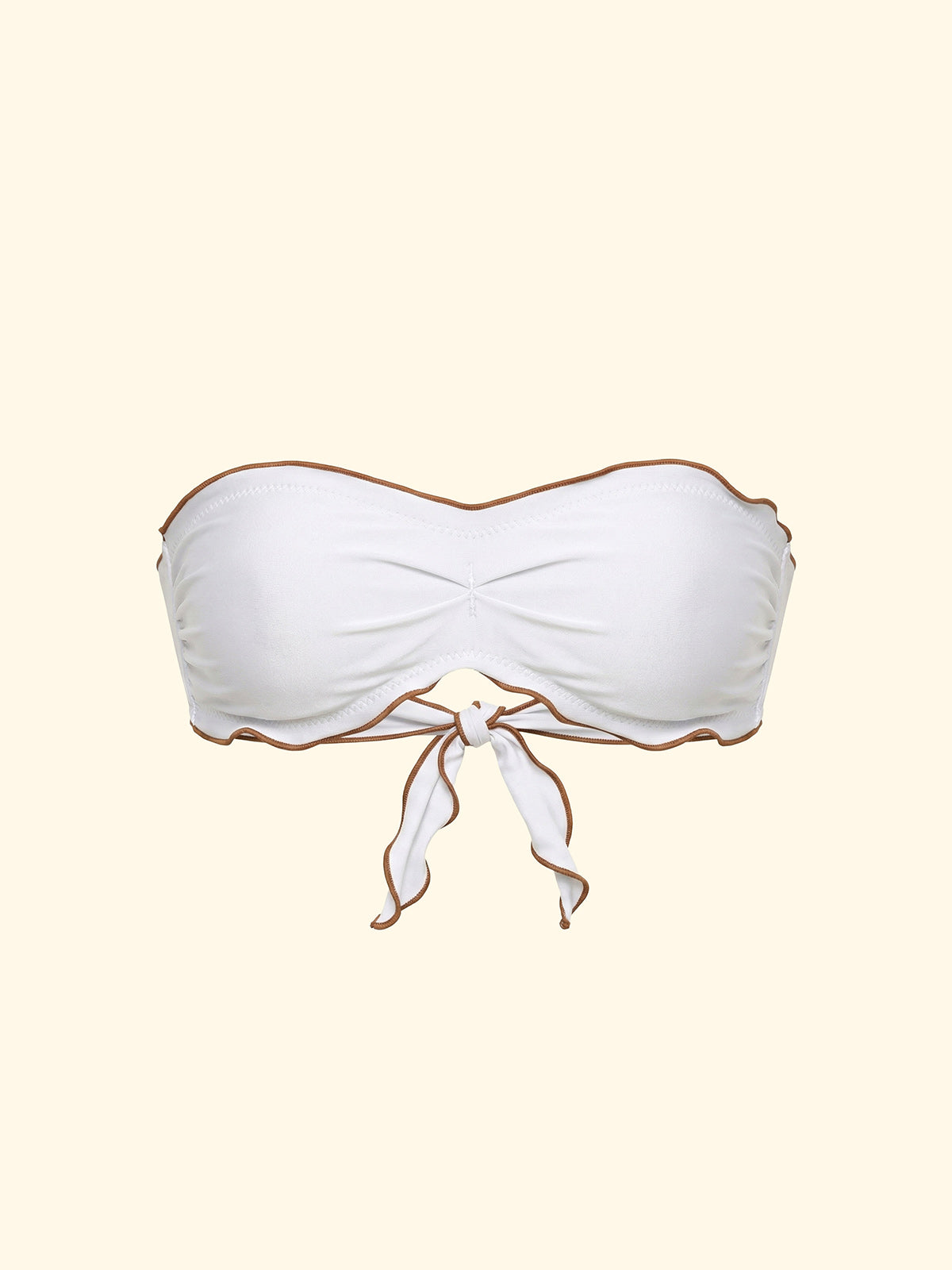 Image of Bandeau femme F**K Blanc SW1901-WH