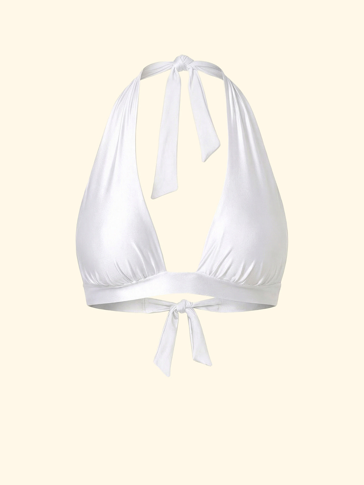 Femme Triangle Haut F**K Blanc SW1903-WH