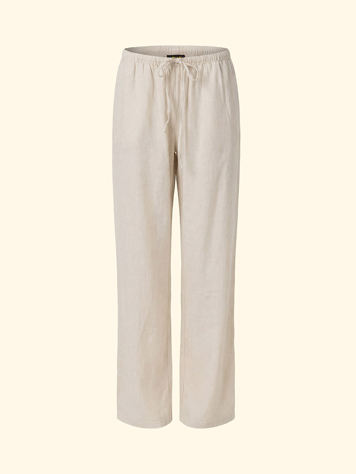 Women's Palazzo Trousers F**K Beige SW1944-BG