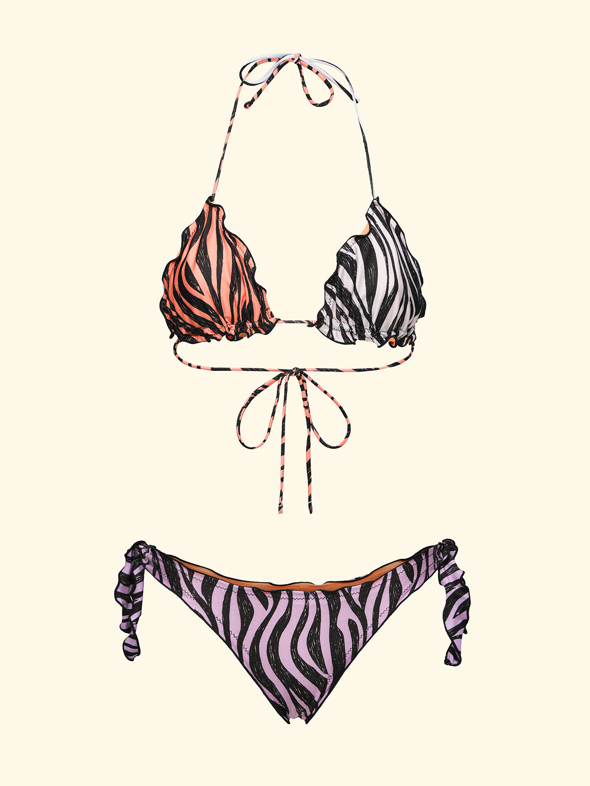 Bikini për femra F**K Trekëndësh me Slip Fantasy SW2501-X10 i rregullueshëm