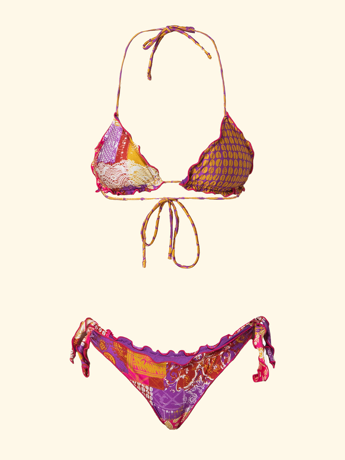 Image of Women's Bikinis F**K Triangle with Slip Adjustable Fantasy SW2504-X41