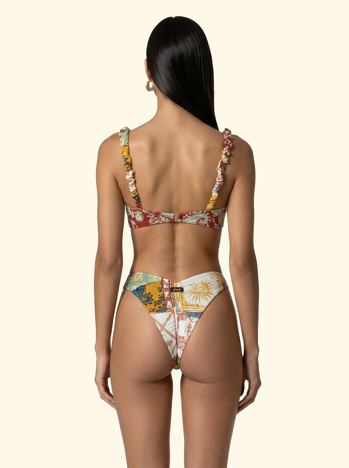 Women's Bikinis F**K Top with Slip American Fixed Fantasy SW2954-X38