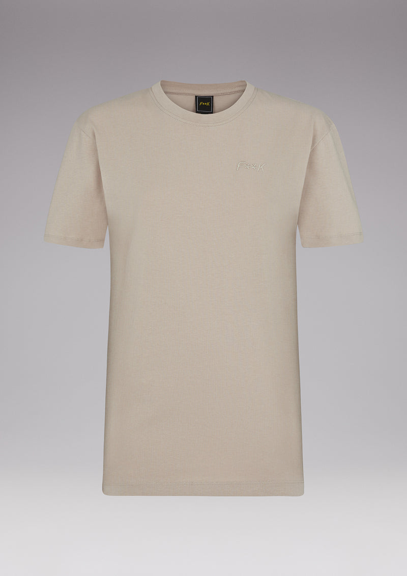 T-shirt unifit beige ordinaire
