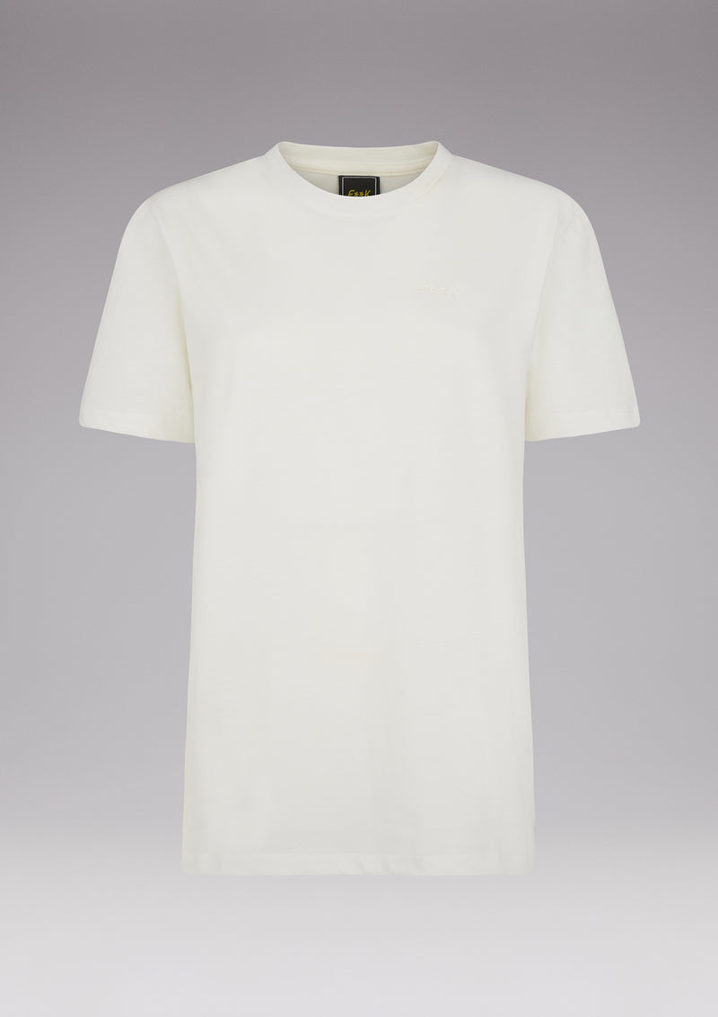 T-shirt blanc unifit régulier