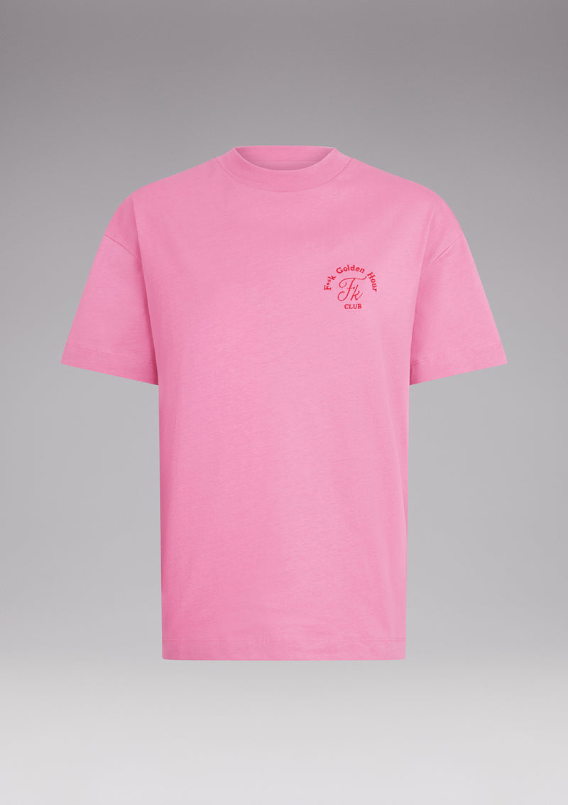 Sobre camiseta unifit rosa