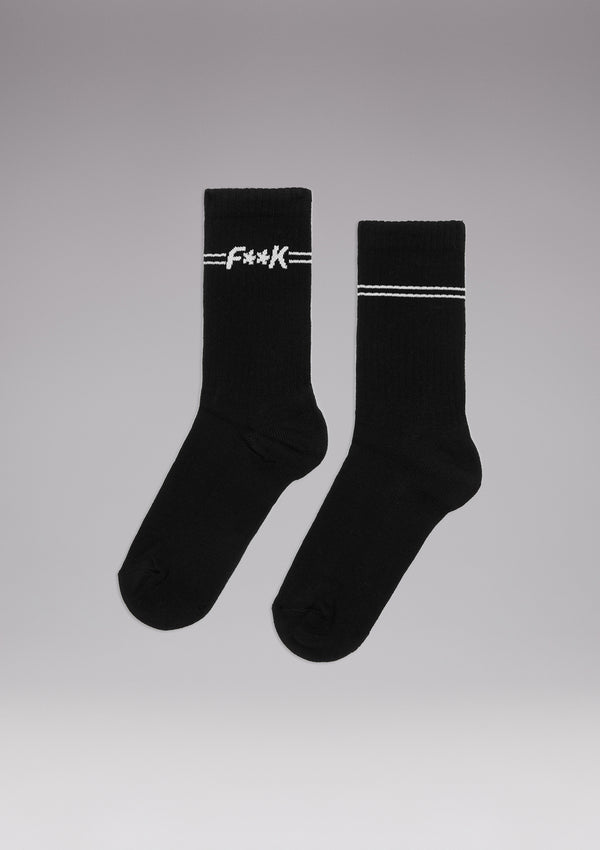 Schwarze Unifit -Socken