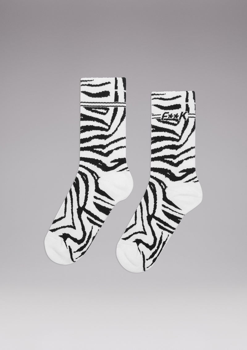 Çorape unifit zebra