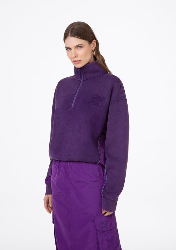 Halbzip Sweatshirt