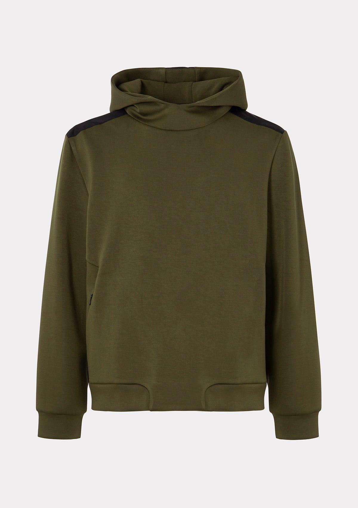 Felpa con Cappuccio Uomo F**K Verde Militare M3101-MG