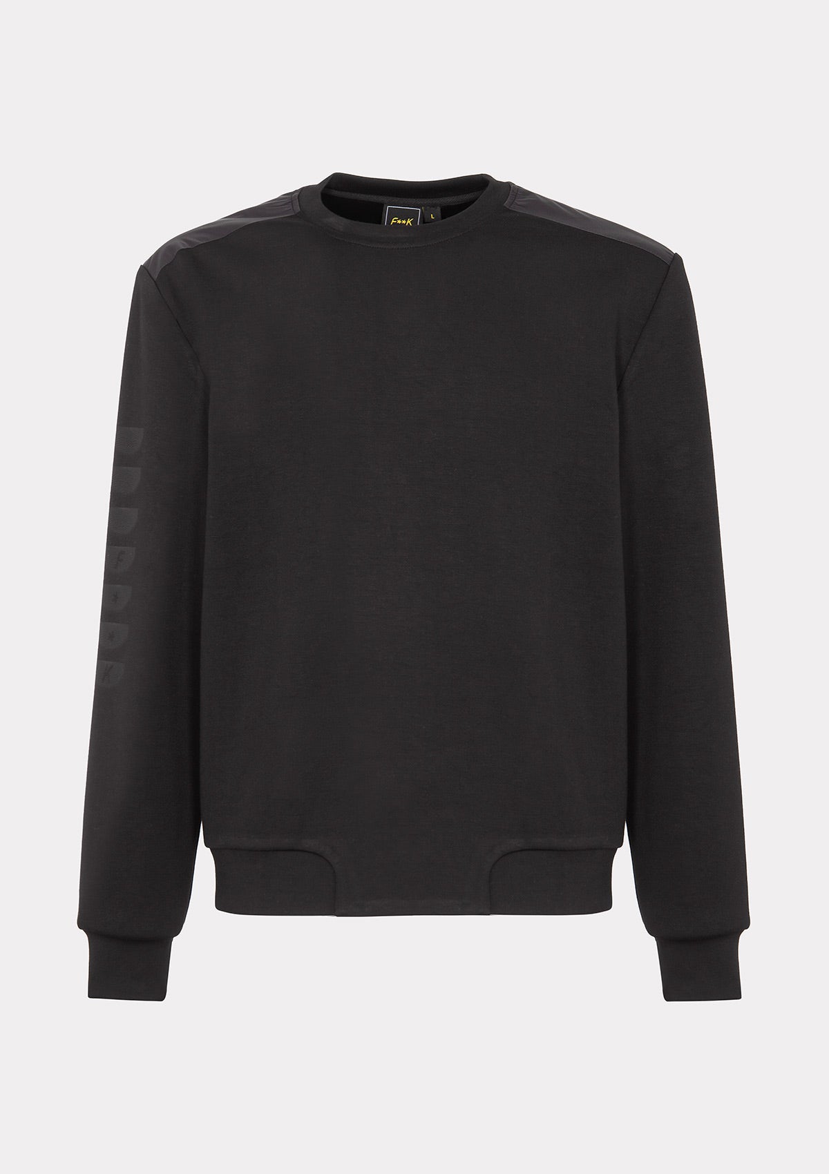 Felpa Paricollo Uomo F**K Nera M3102-BK