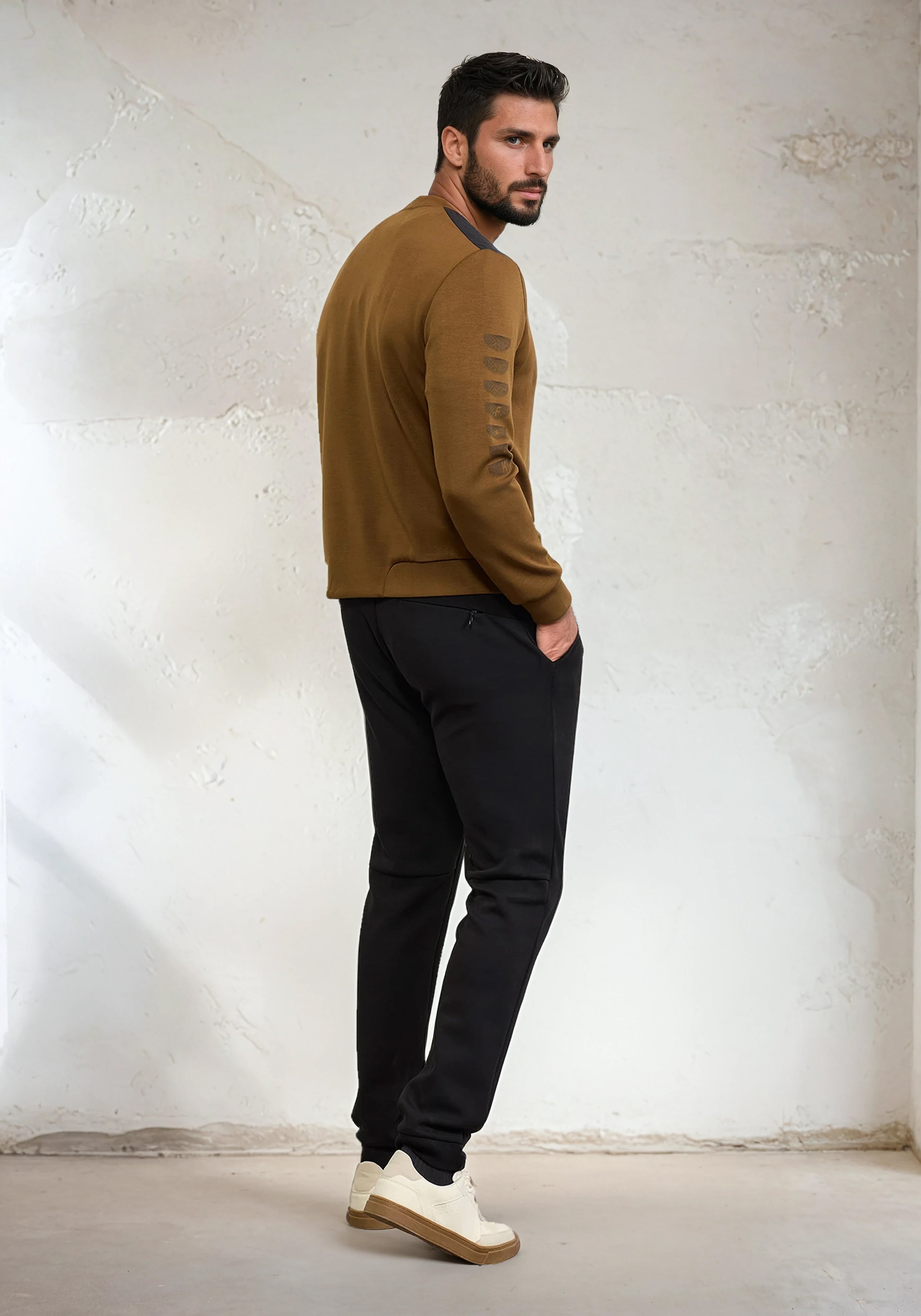 Felpa Paricollo Uomo F**K Smoke M3102-SM