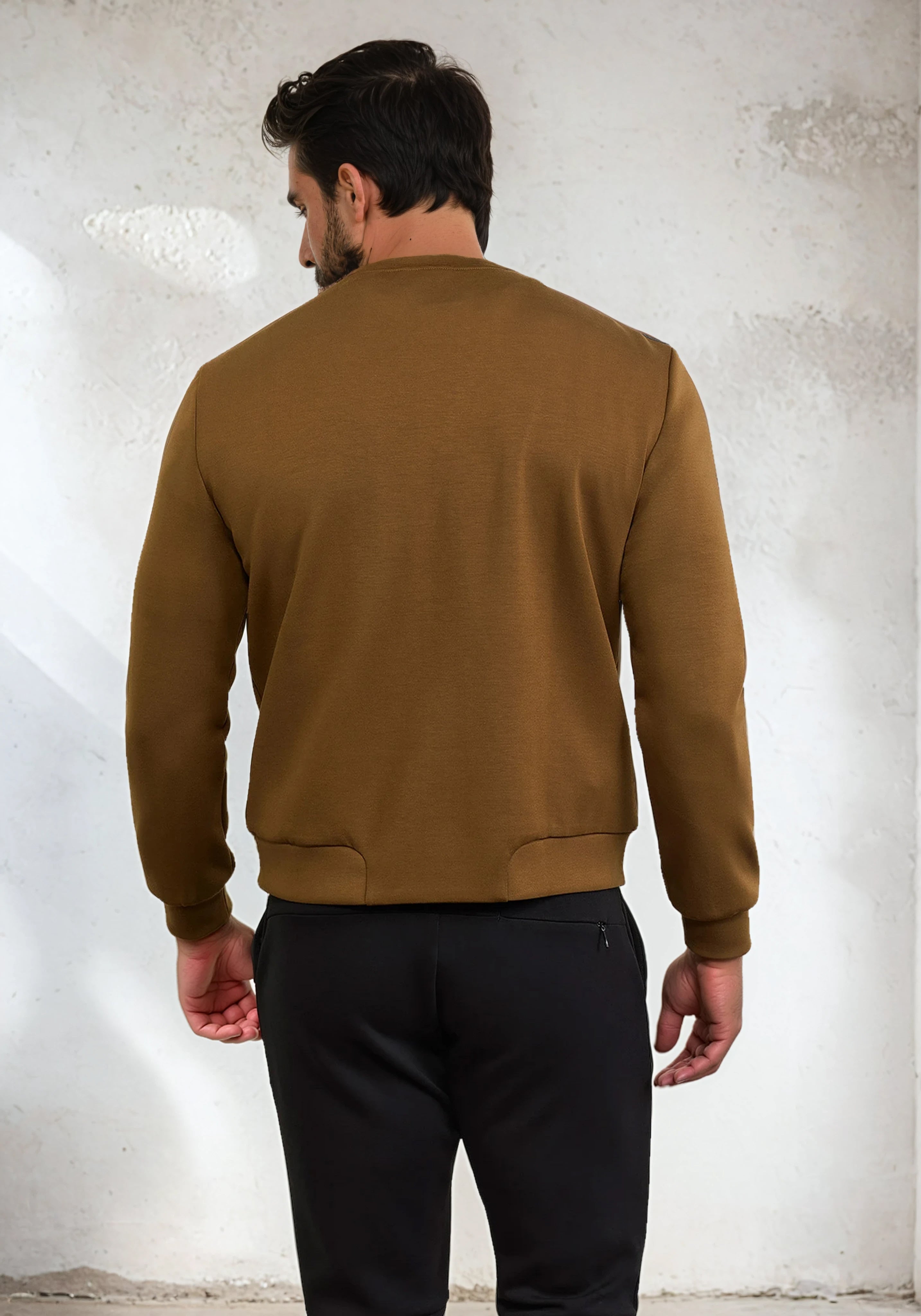 Felpa Paricollo Uomo F**K Smoke M3102-SM