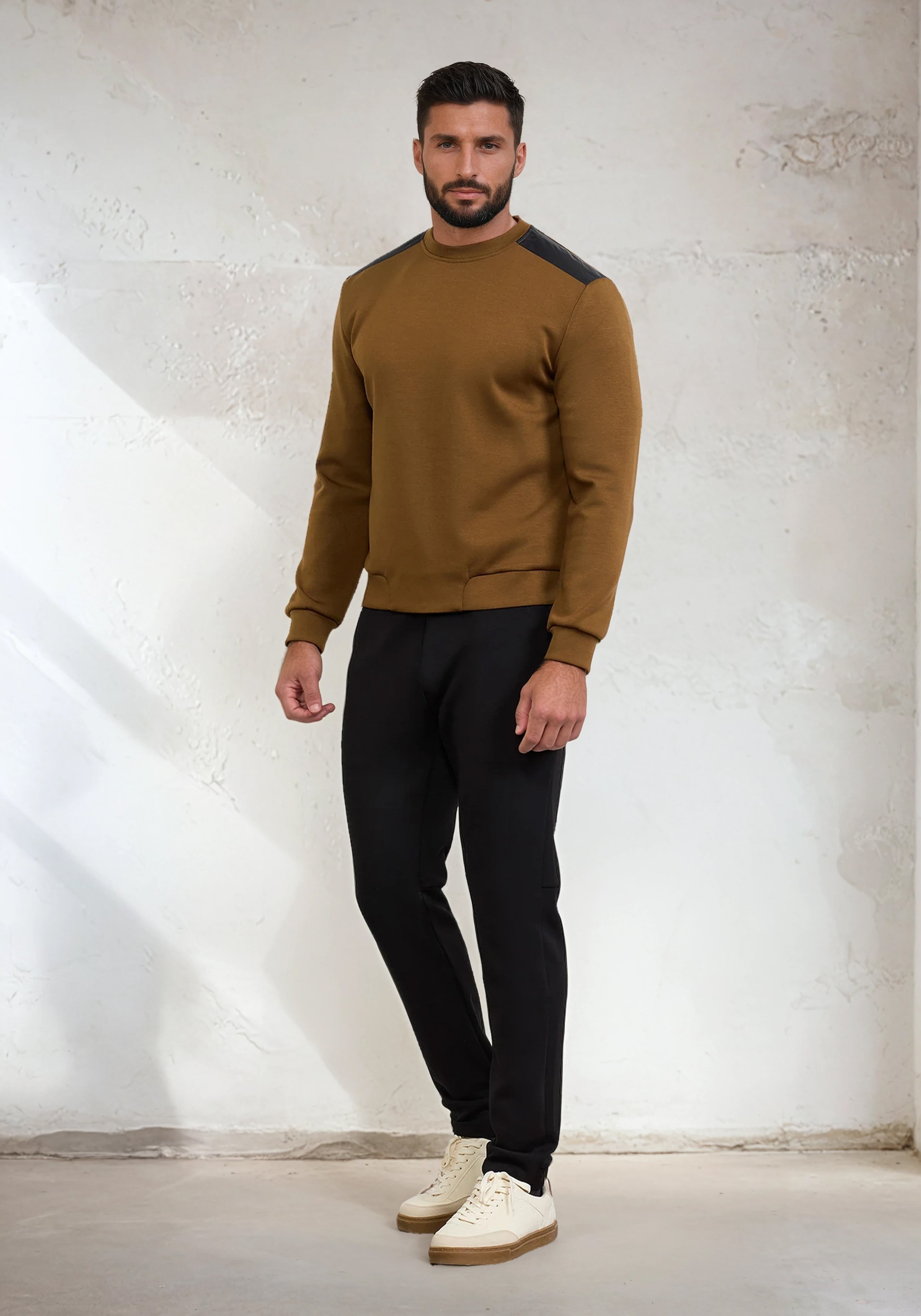 Felpa Paricollo Uomo F**K Smoke M3102-SM