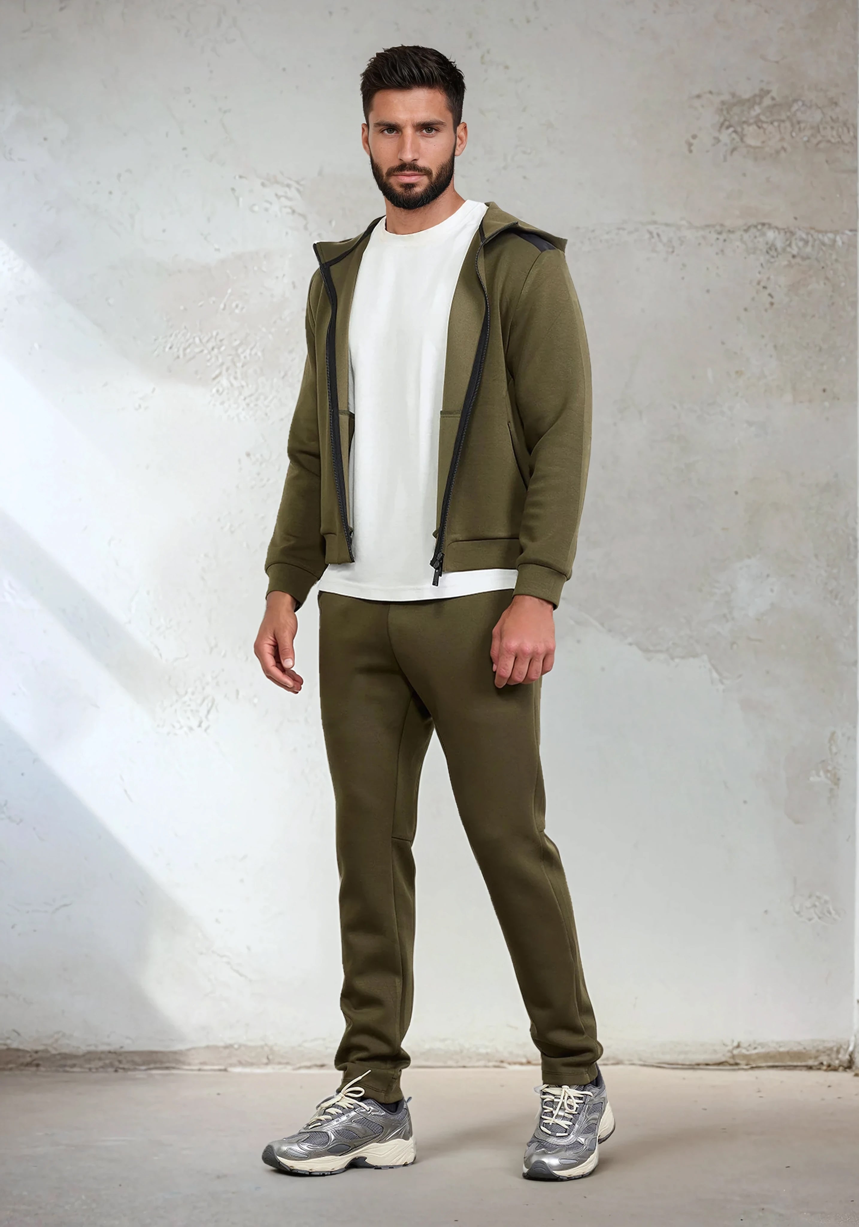 Pantalone Uomo F**K Verde Militare M3103-MG