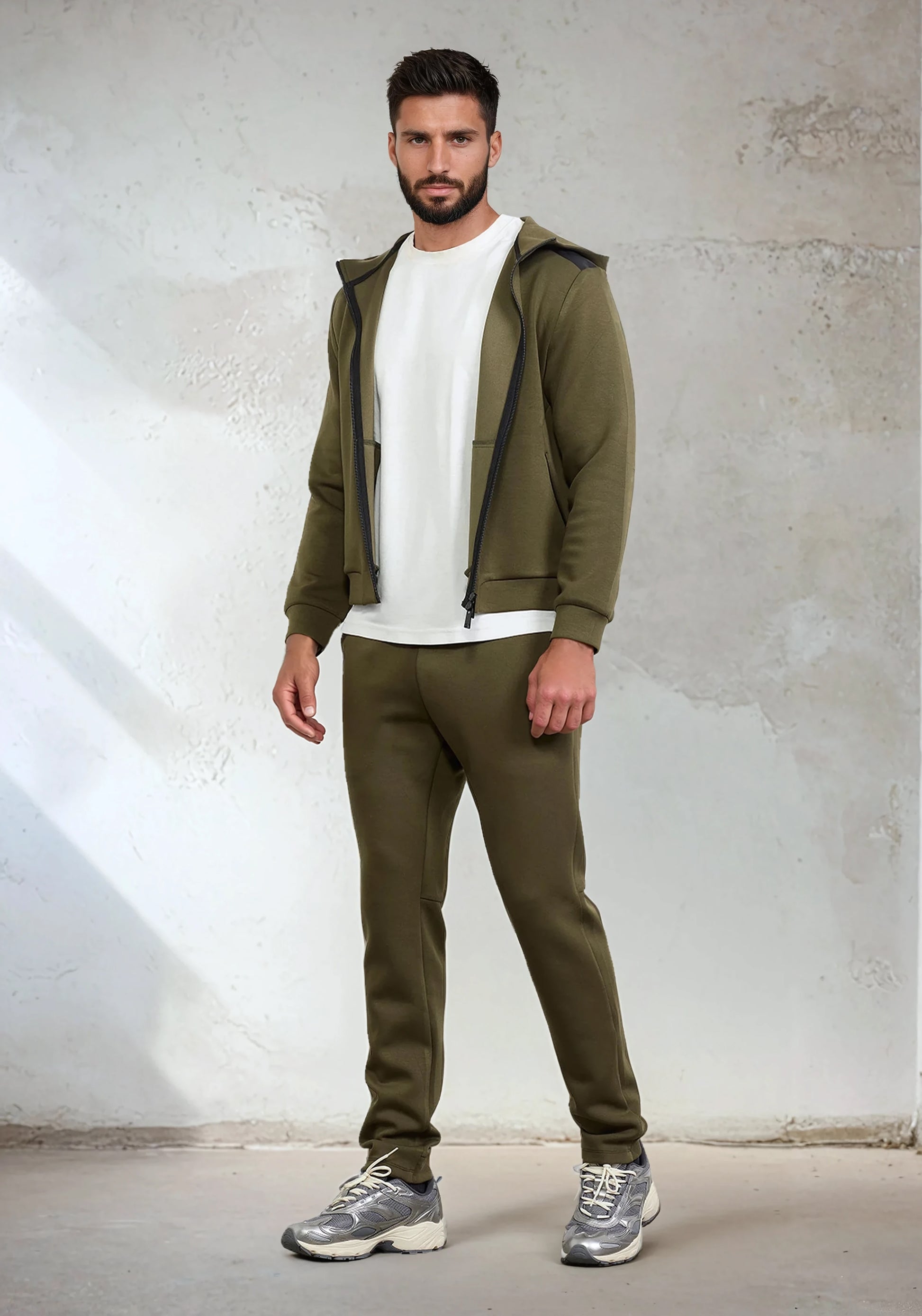 Pantalone Uomo F**K Verde Militare M3103-MG