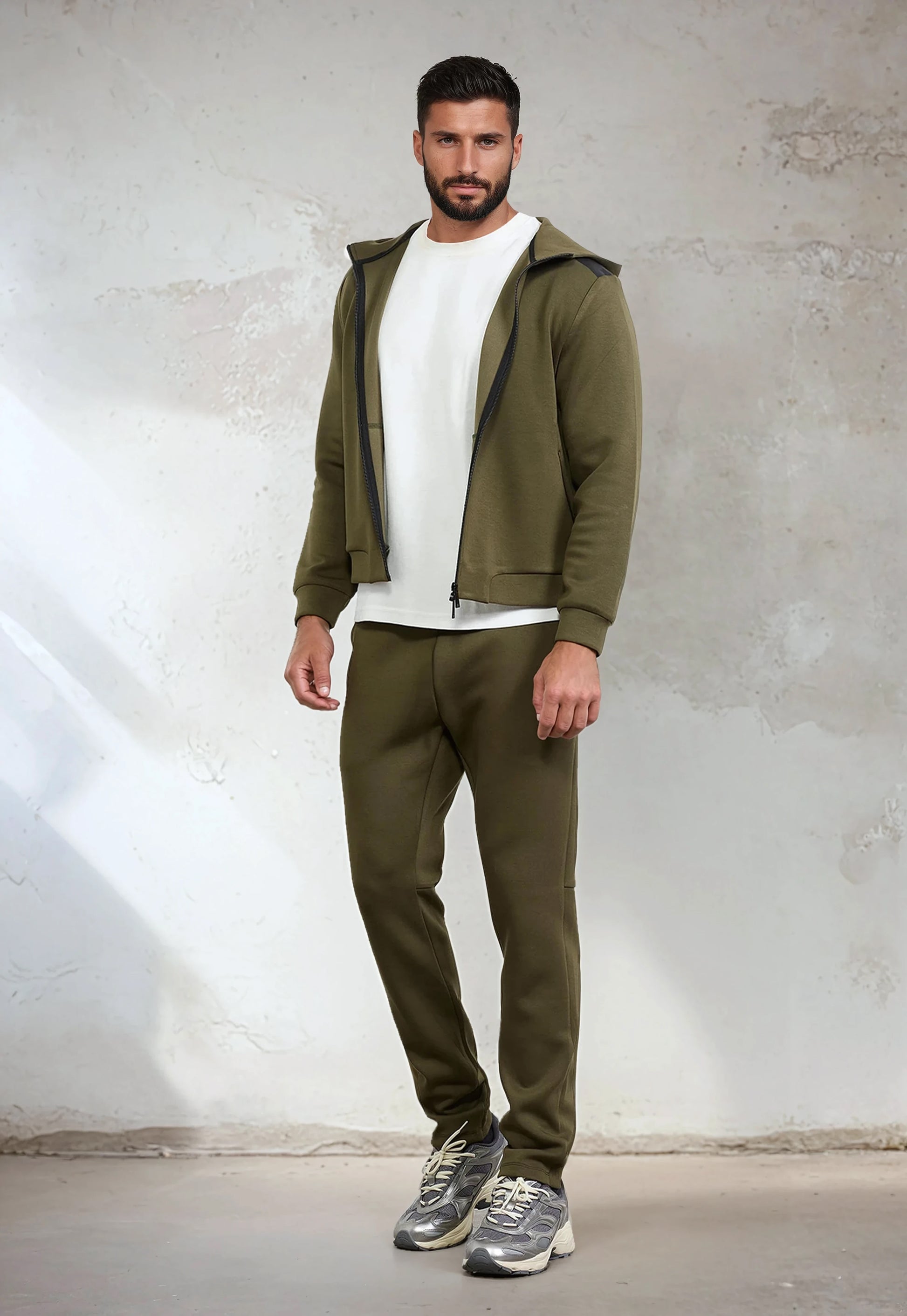 Pantalone Uomo F**K Verde Militare M3103-MG