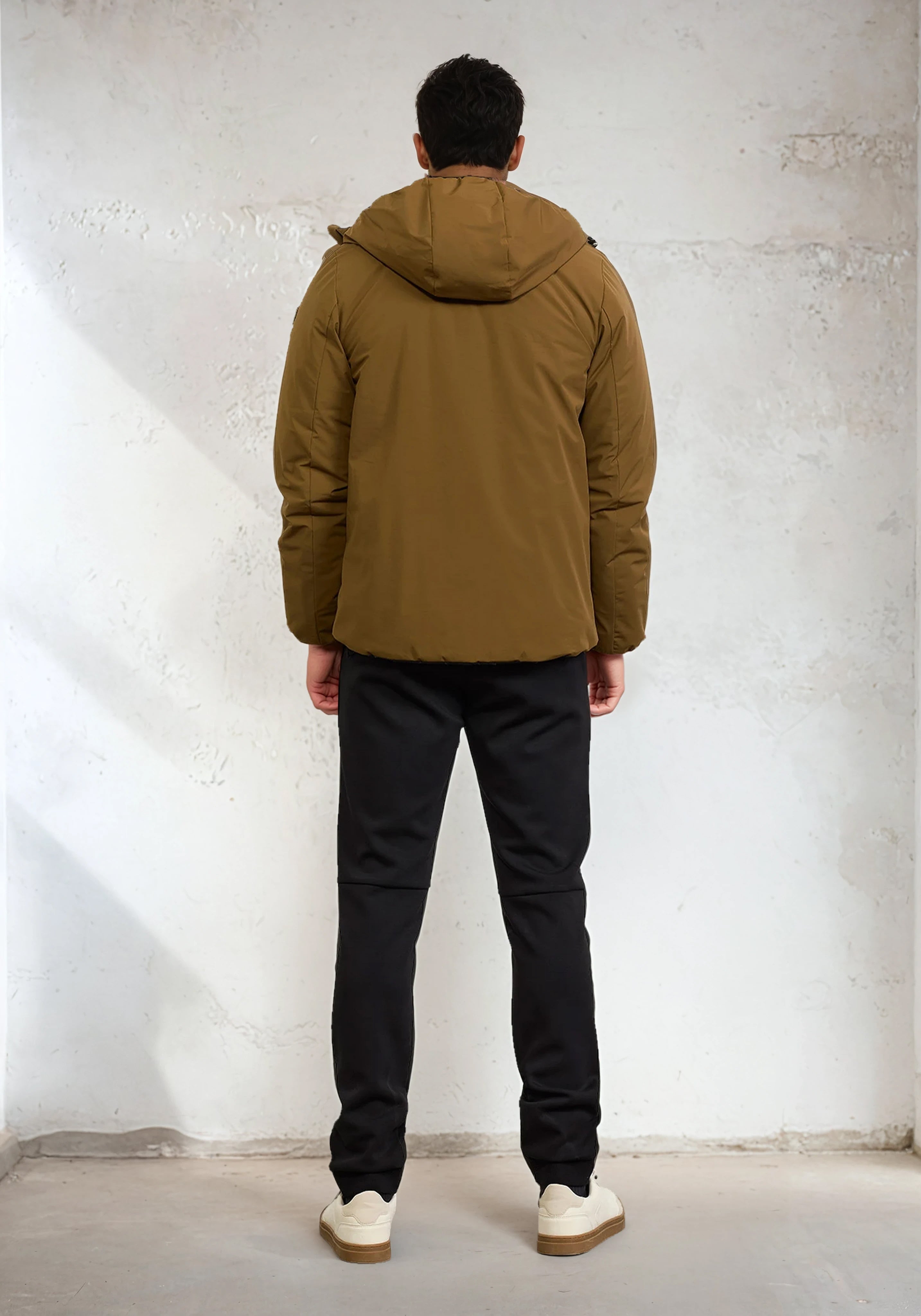 Giubotto Imbottito con cappuccio Uomo F**K Smoke M3201-SM