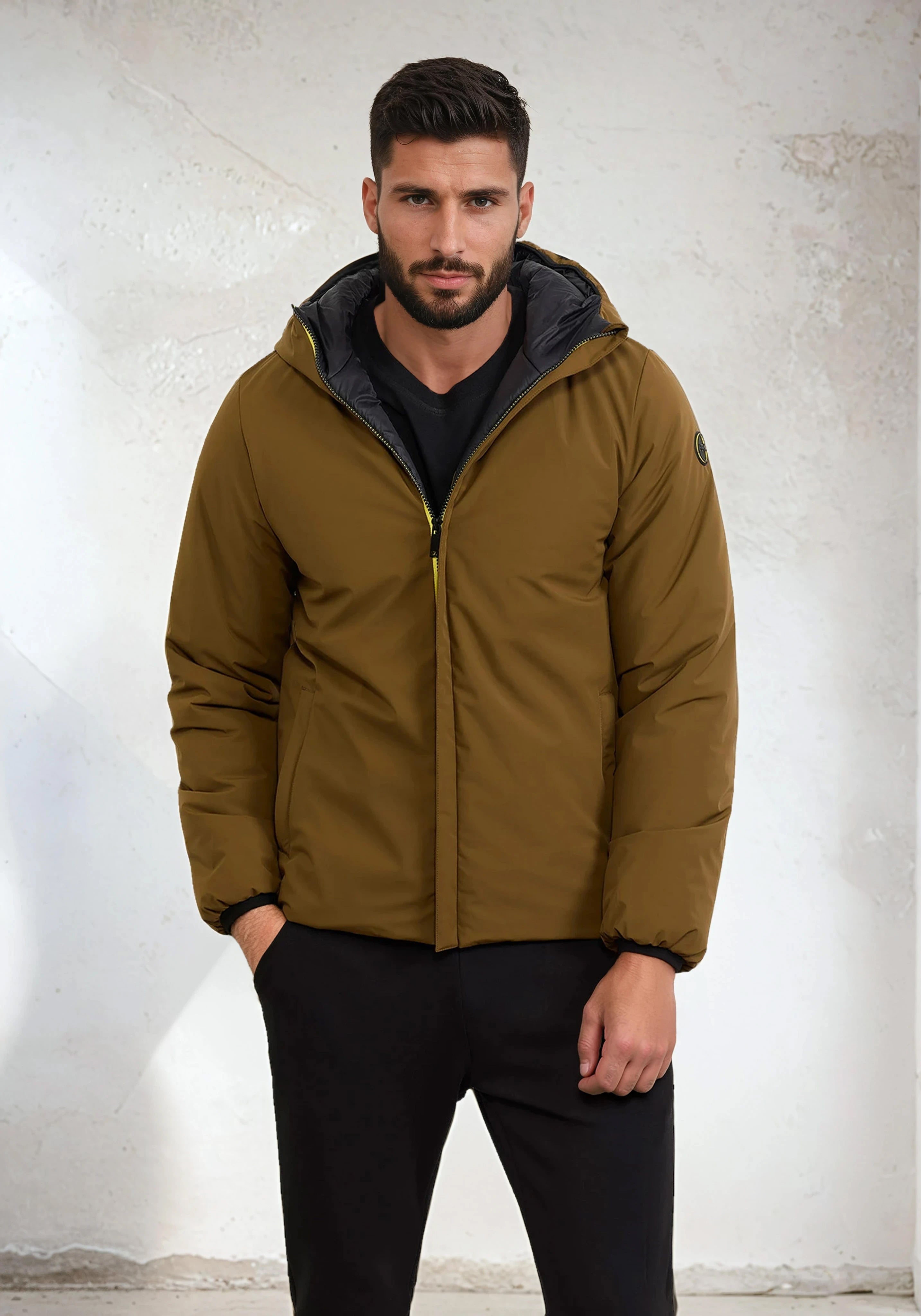 Giubbotto Imbottito Uomo F**K Smoke M3201-SM