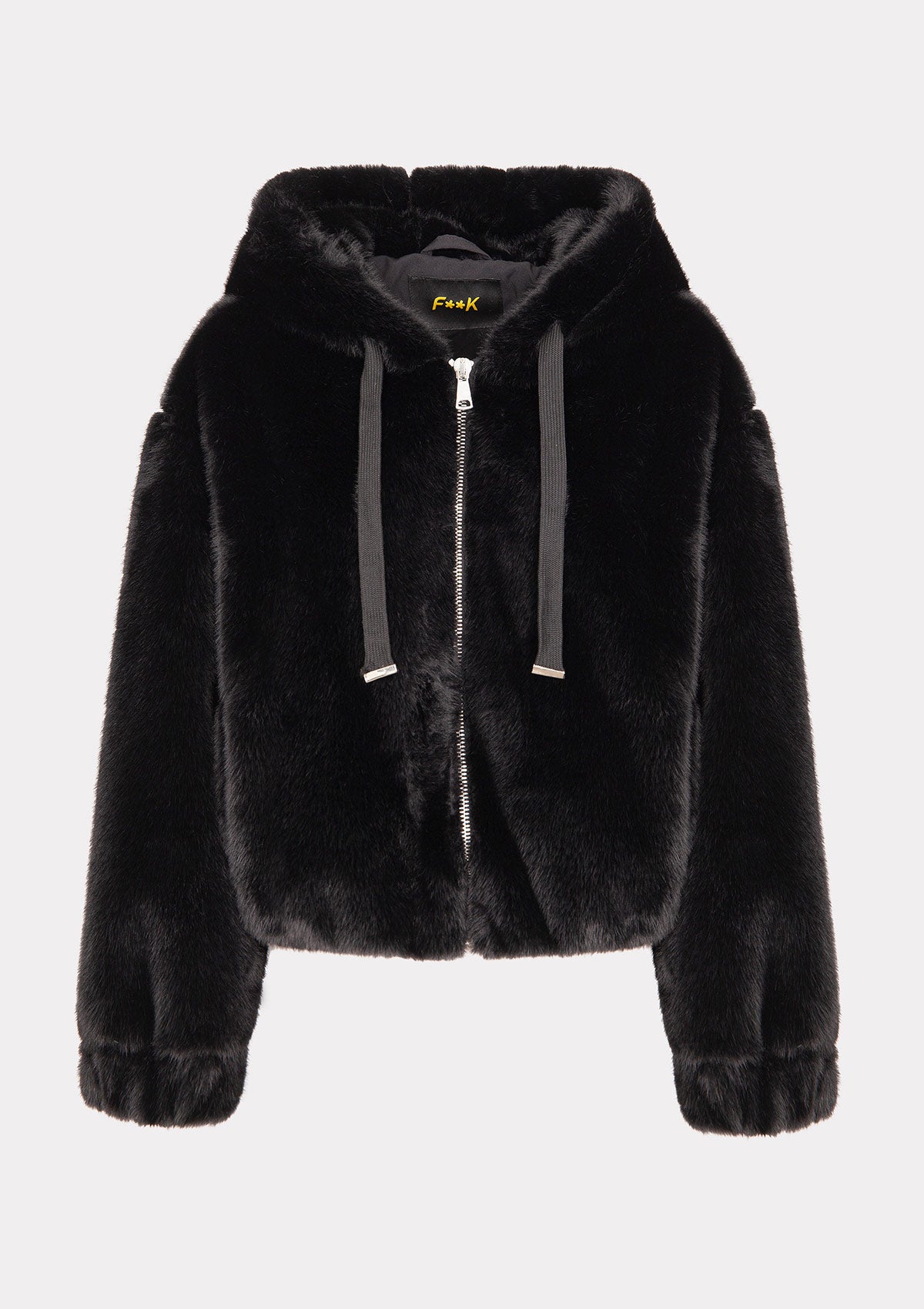 Image of Eco Fur woman F**K Nera W0115-BK