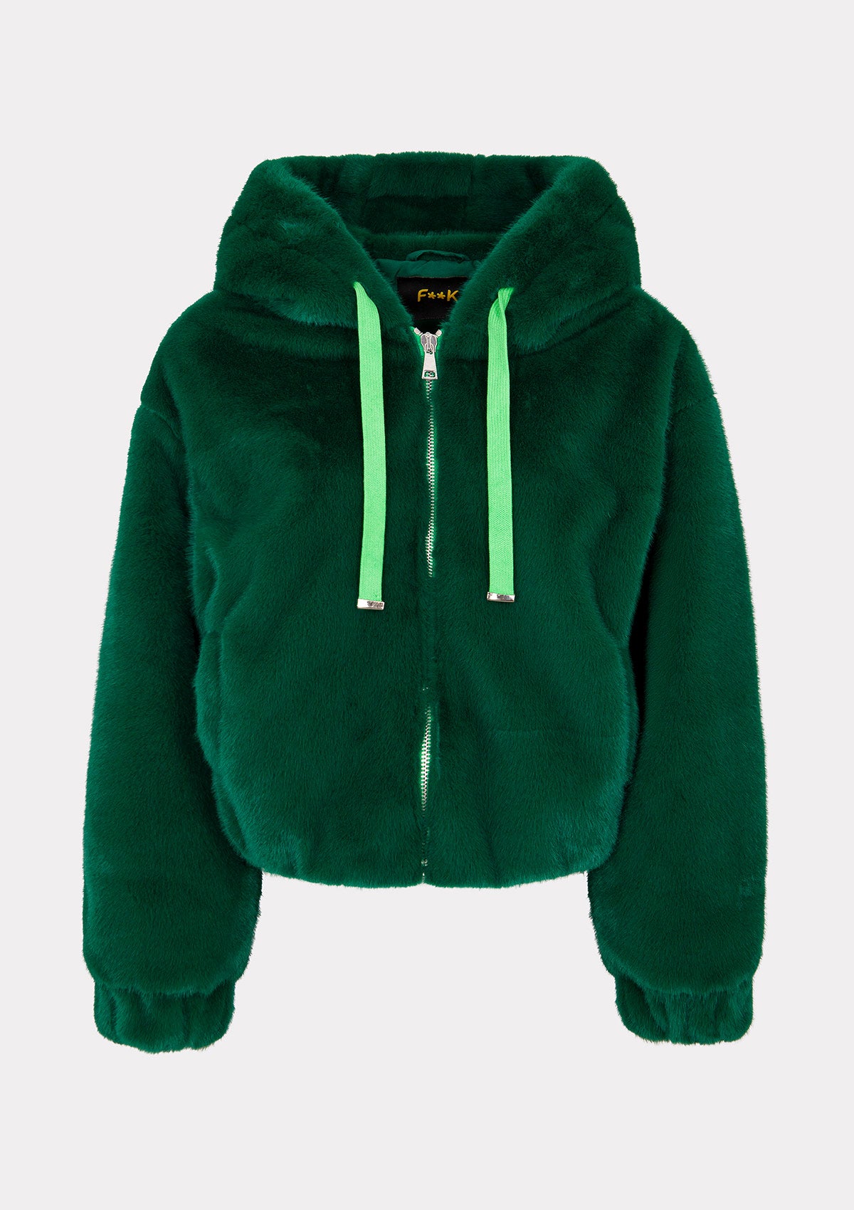 Image of Eco Fur woman F**K Green W0115-Ln