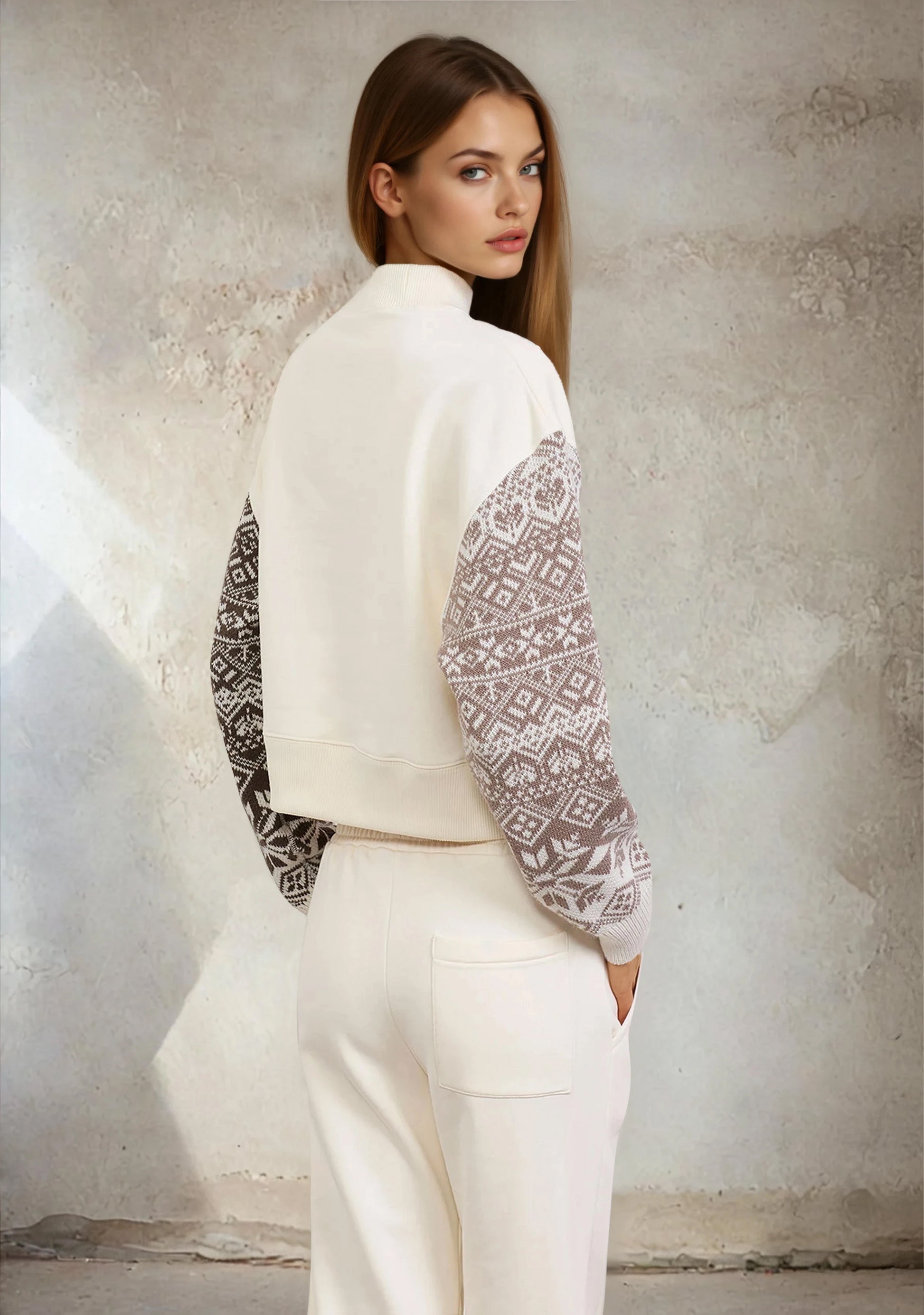 Felpa Crop Donna F**K Butter W0202-BT