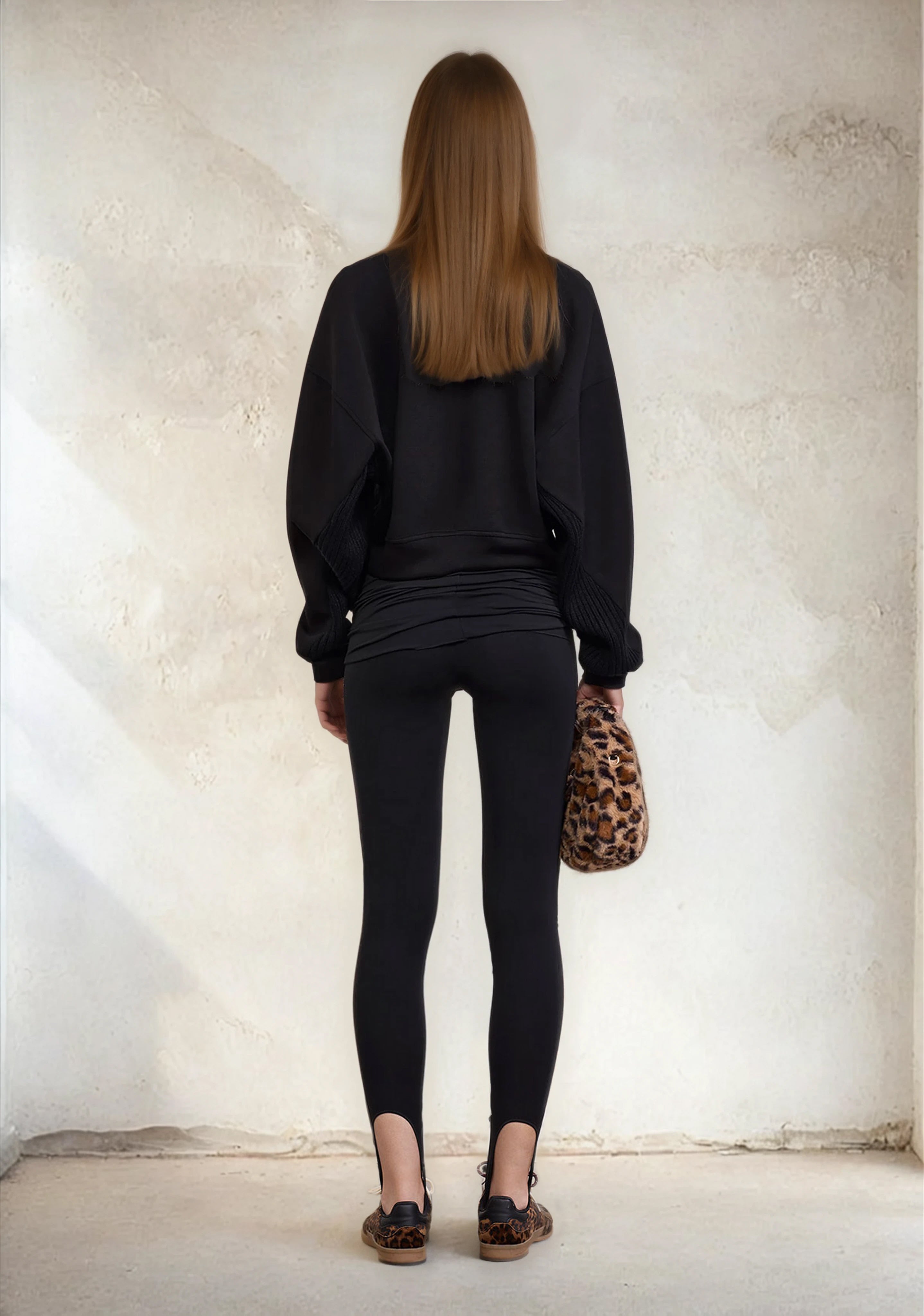 Image of Bluza damska F**K Czarny W0305-BK