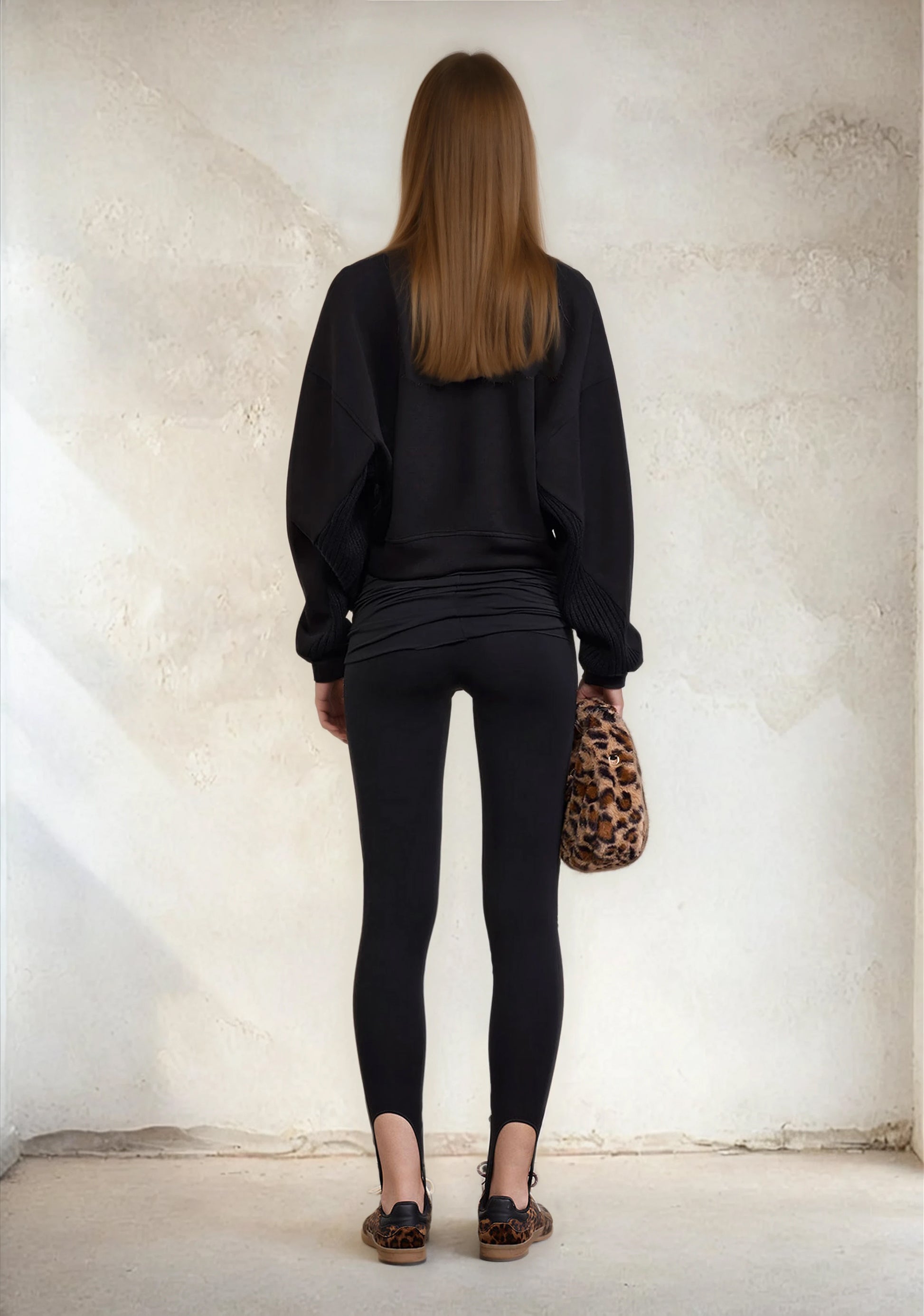 Bluza damska F**K Czarny W0305-BK