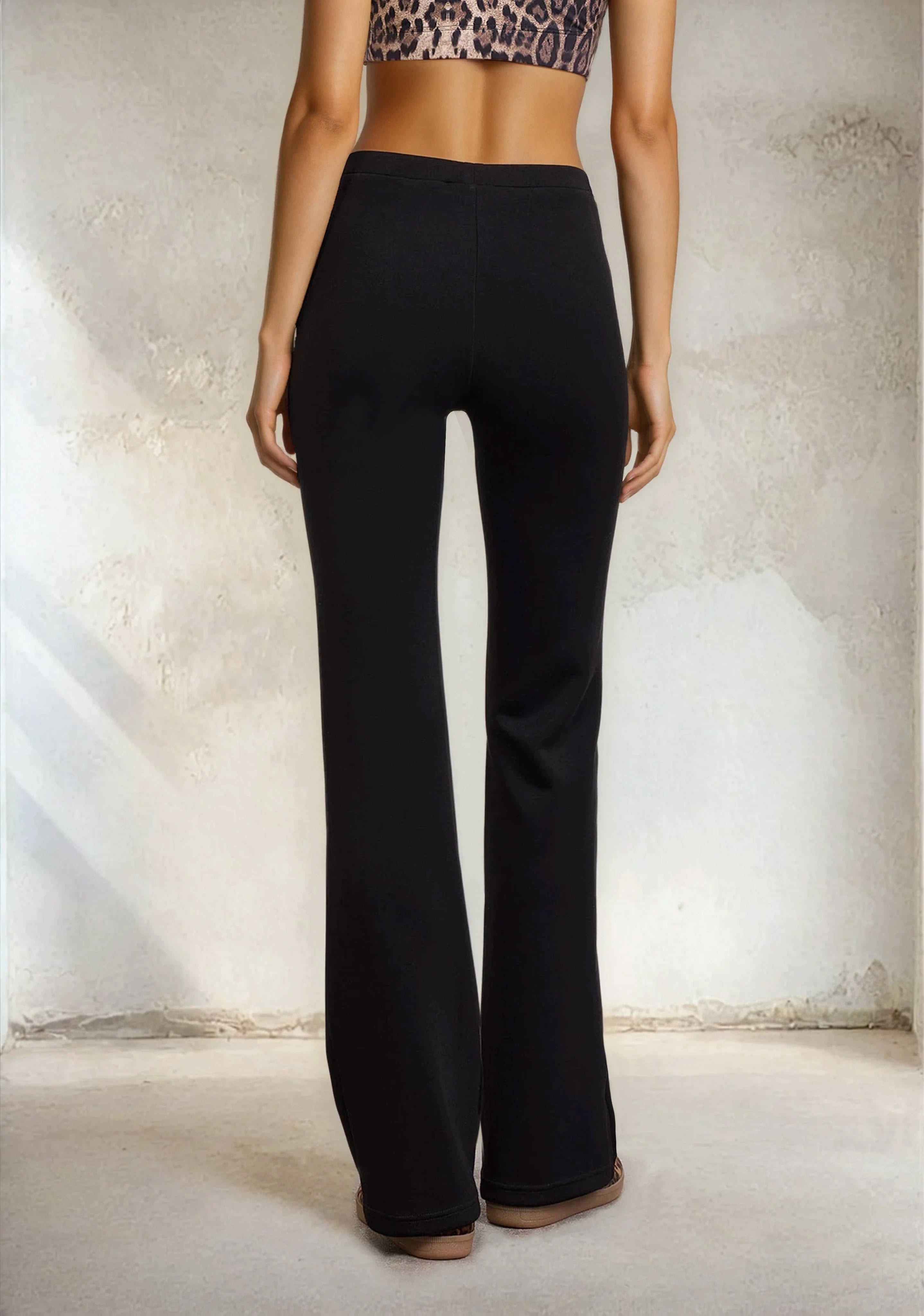 Pantalone Zampa Donna F**K Nero W0310-BK