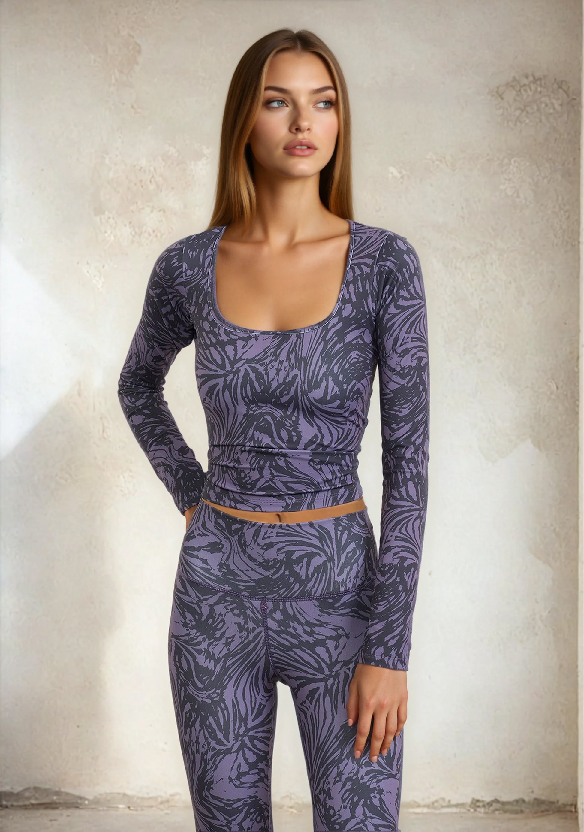 Top Manica lunga Donna F**K Fantasia W0522-X02