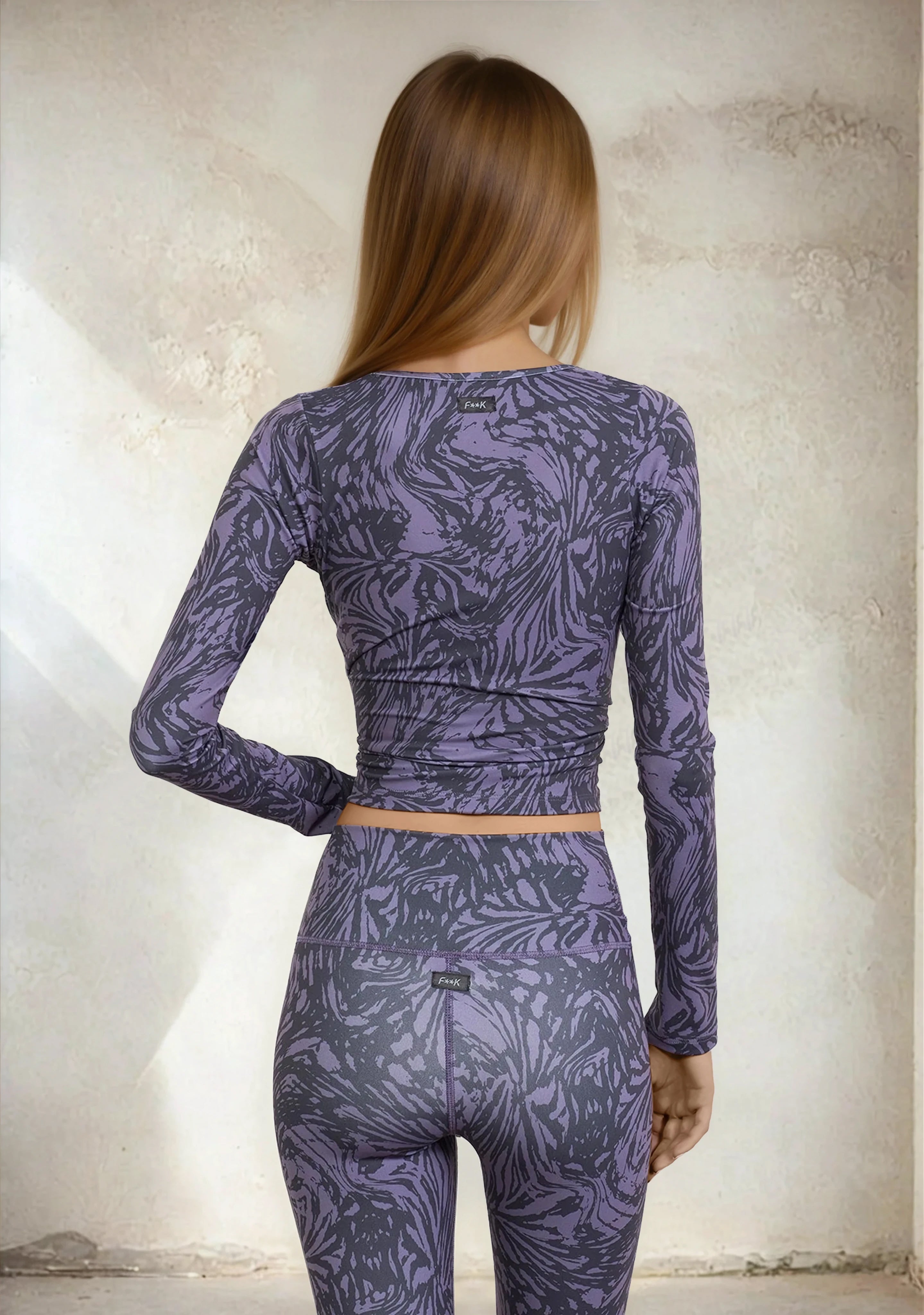 Image of Top Manica lunga Donna F**K Fantasia W0522-X02