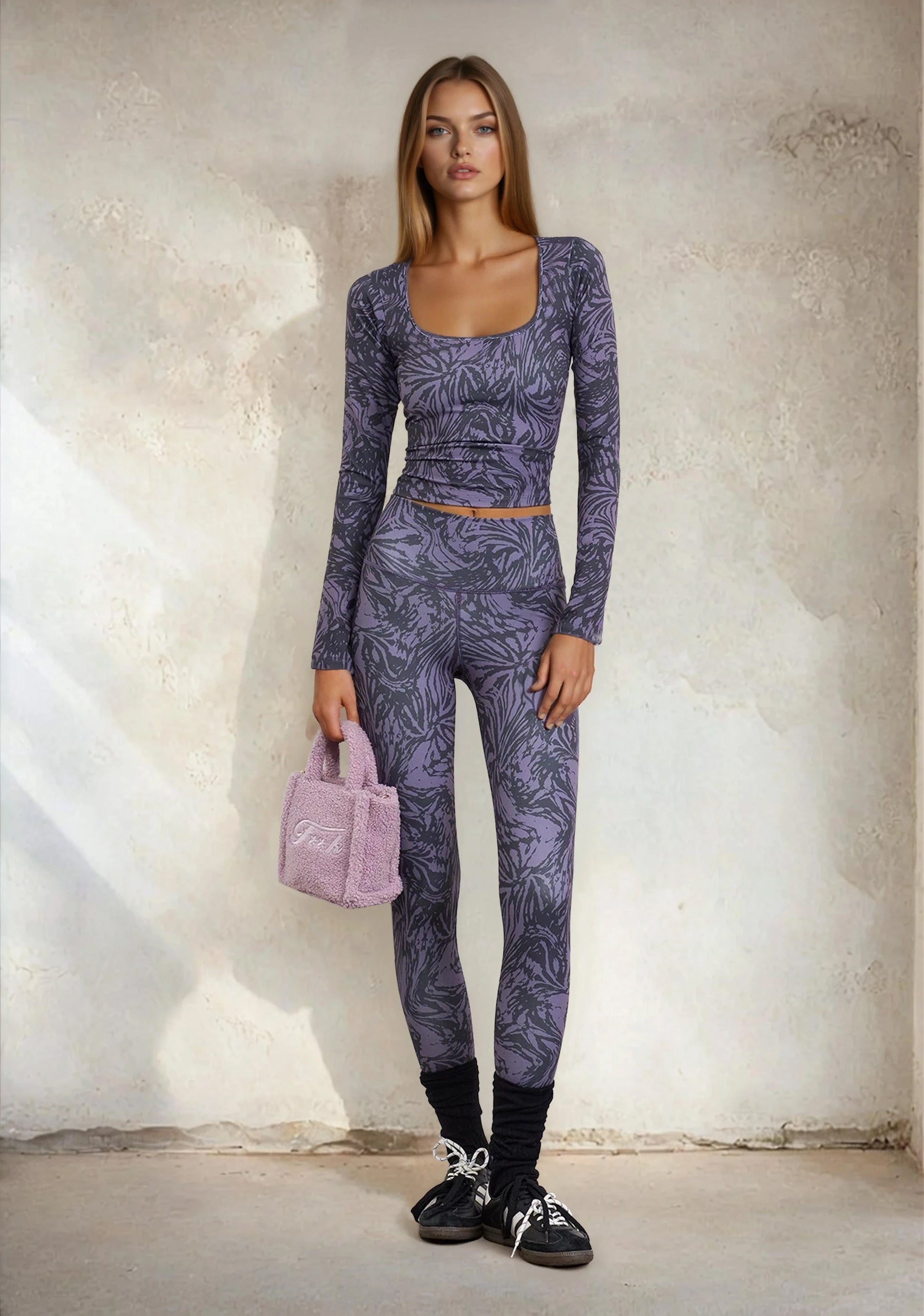 Top Manica lunga Donna F**K Fantasia W0522-X02