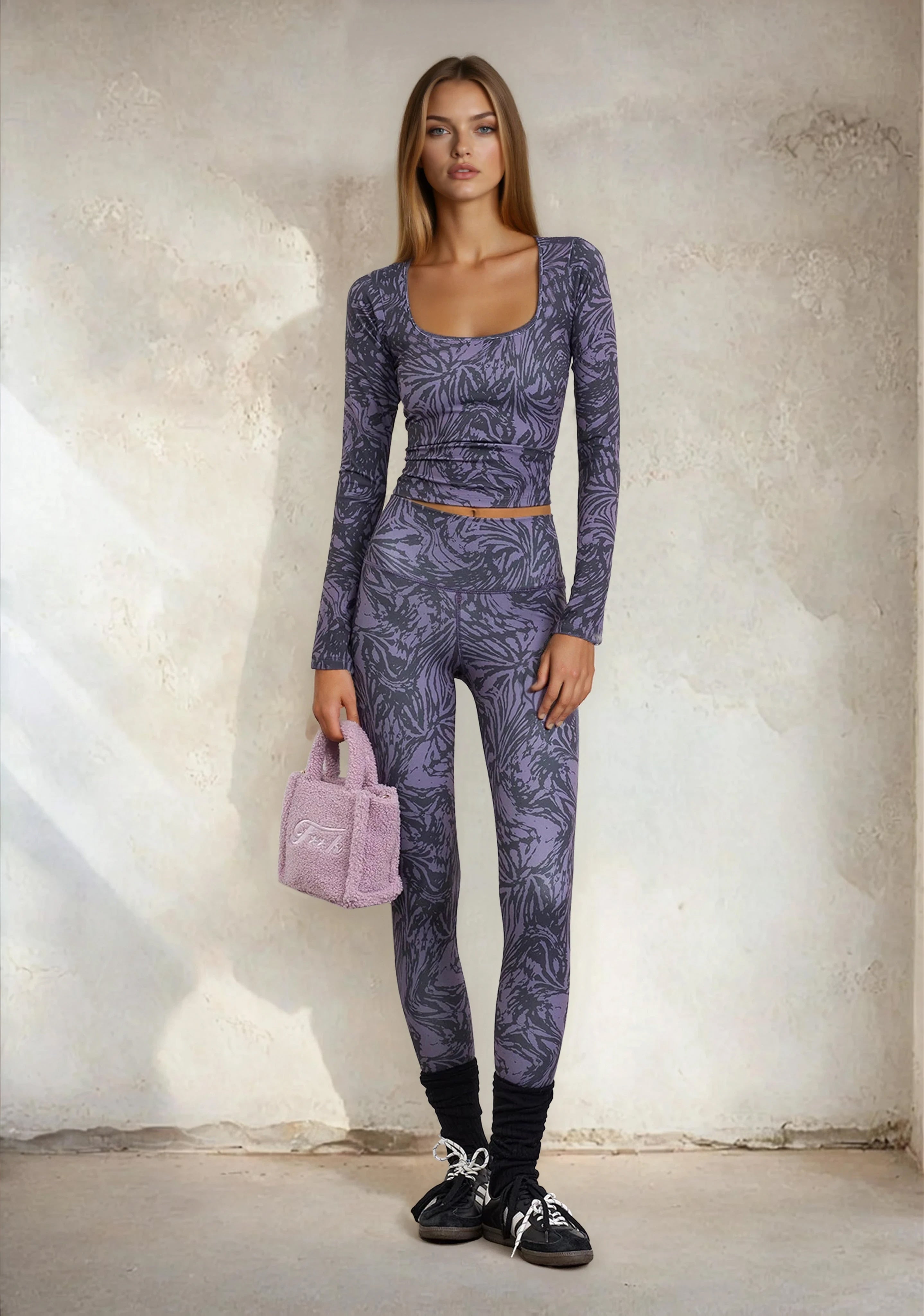 Kadın Sepet Çantası F**K Lila WW0010-LC