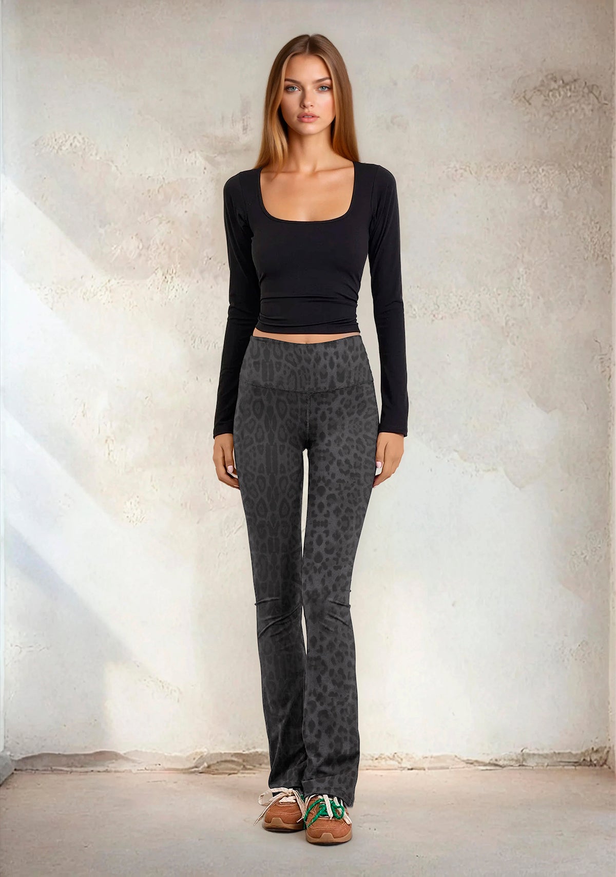 Leggings zampa Donna F**K Fantasia W0525-X05