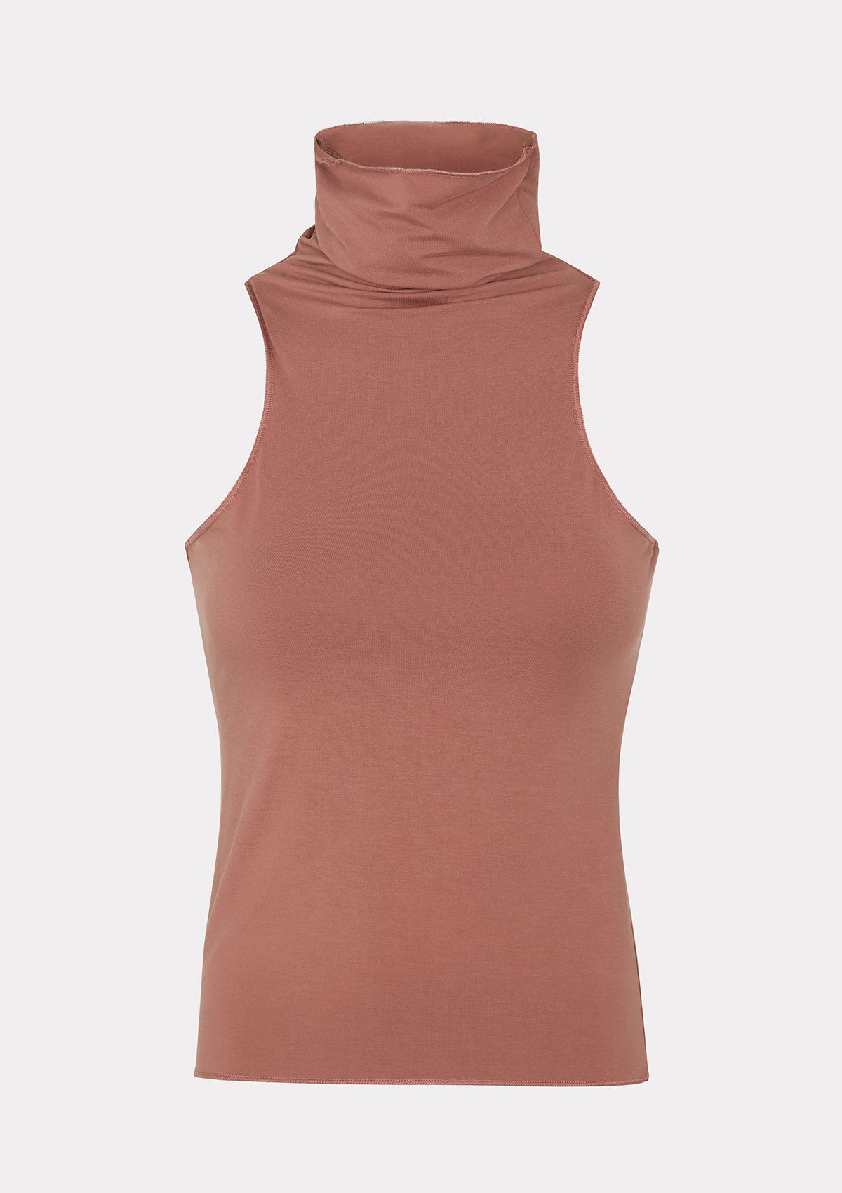 Image of Canotta a Lupetto Donna F**K Light Brown W0600-LB