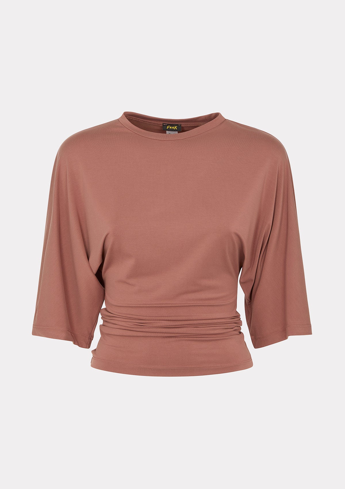 Image of Women's T-shirt F**K Light Brown W0601-LB