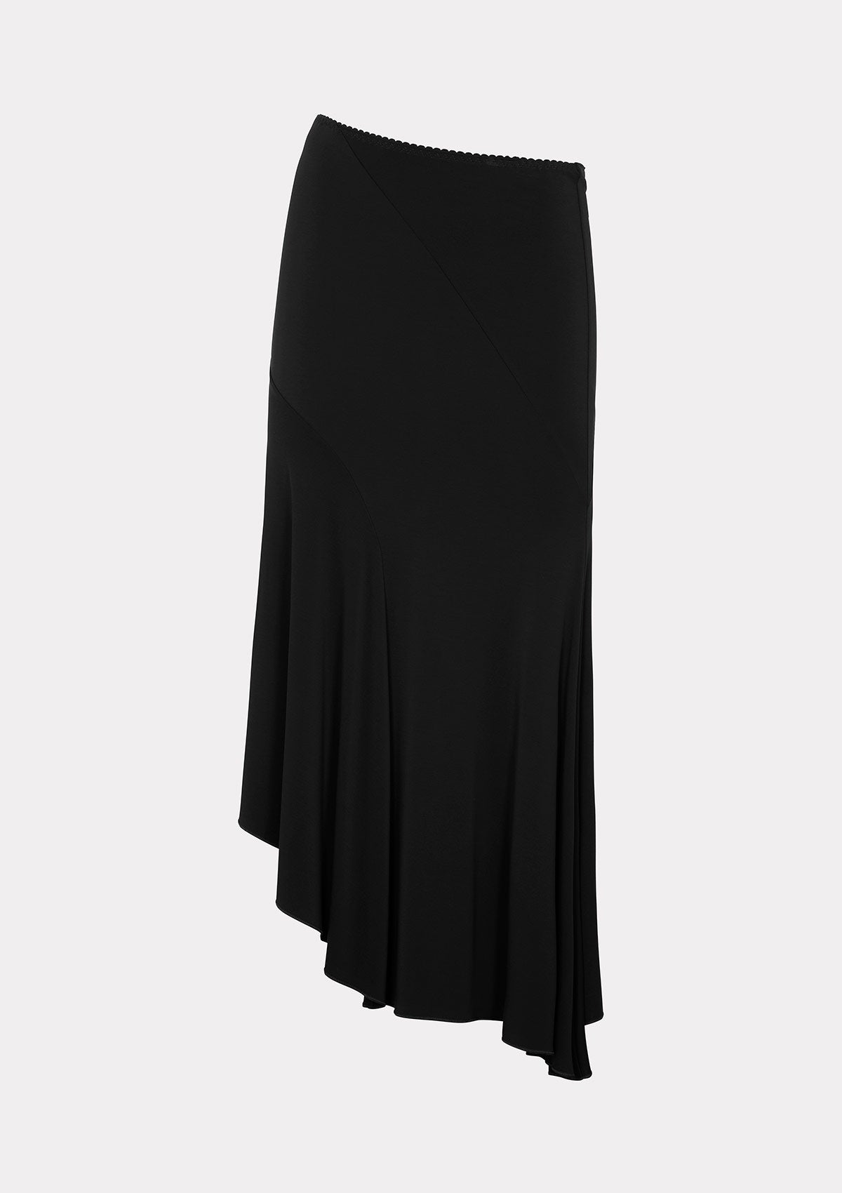 Midi Woman Skirt F**K Black W0610-BK